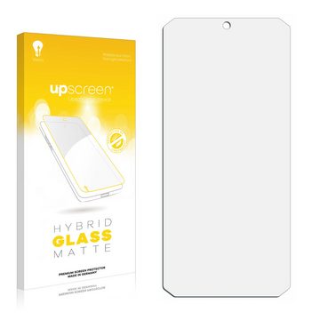 upscreen flexible Panzerglasfolie für Hotwav Cyber 13 Pro, Displayschutzglas, Schutzglas Glasfolie matt entspiegelt