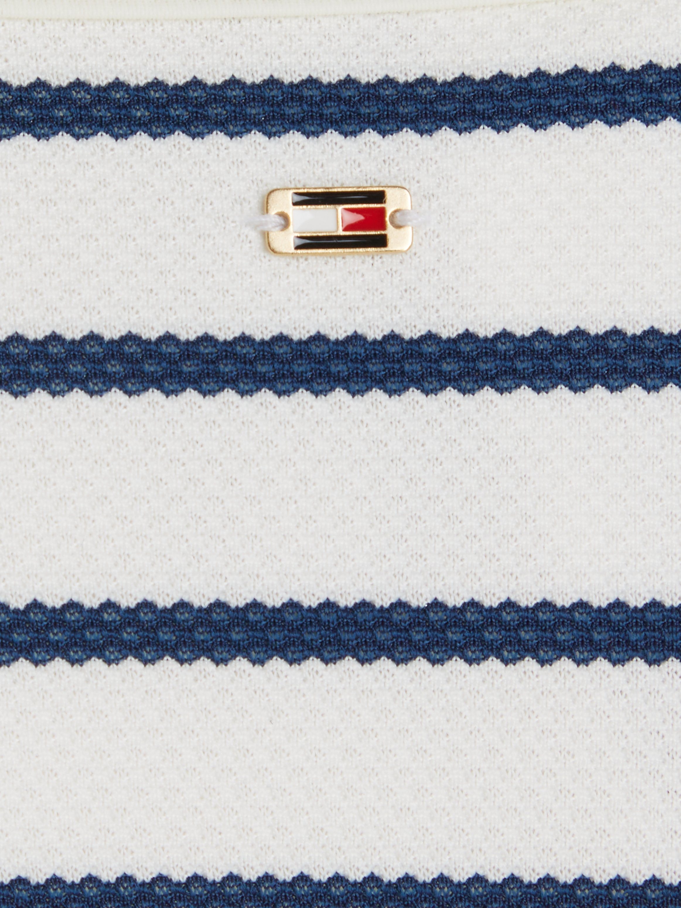 Tommy Hilfiger Swimwear bikini bottoms CHEEKY HIGH LEG BIKINI PIQUE with striped pattern