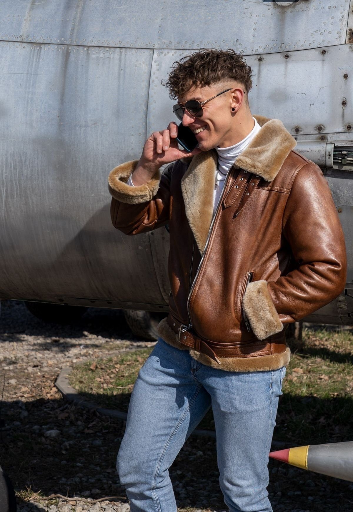 Hollert Winterjacke Lammfelljacke JAMES günstig online kaufen