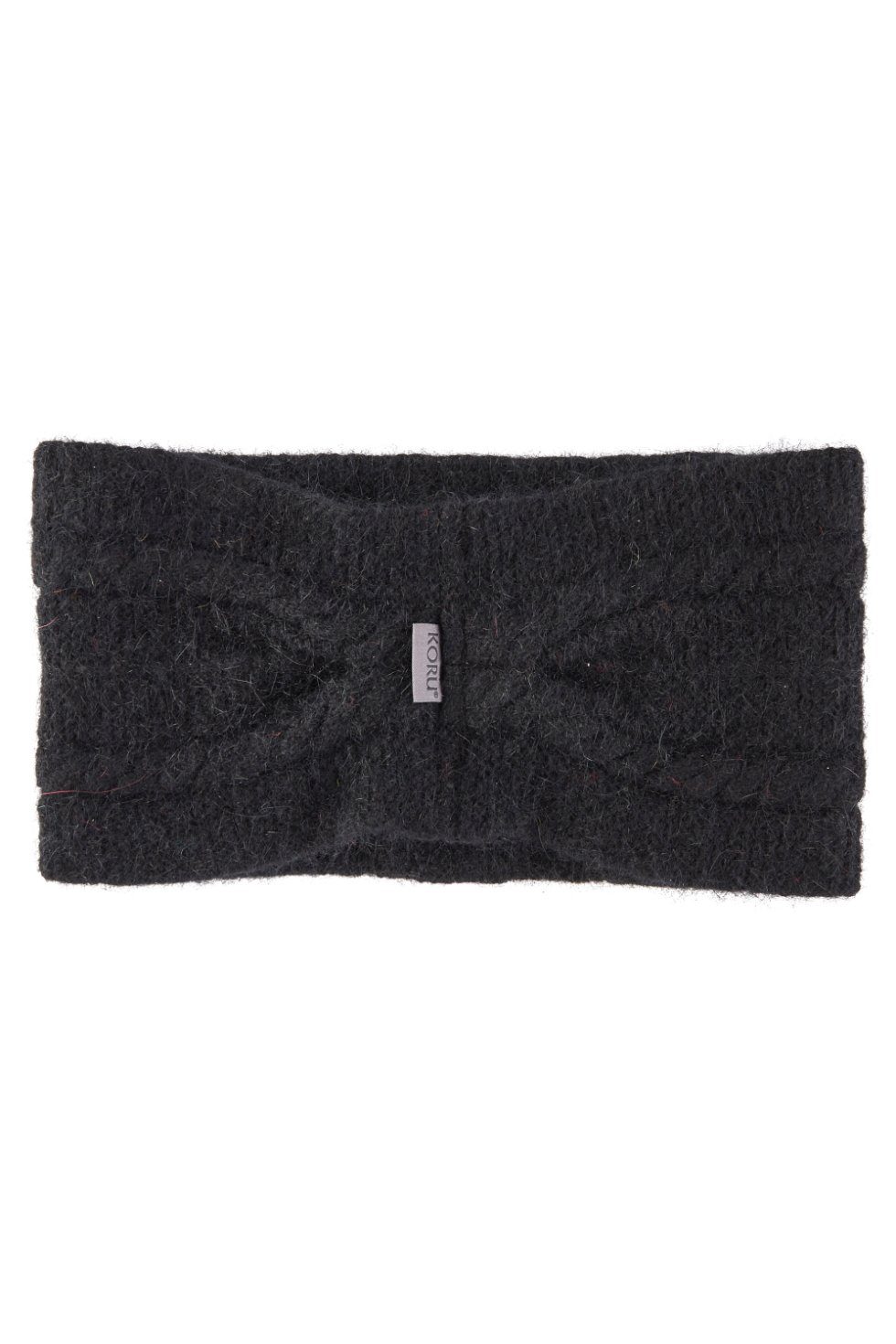 Koru Knitwear Stirnband Possum Merino Zopfmuster Stirnband aus der Possumhaarfaser