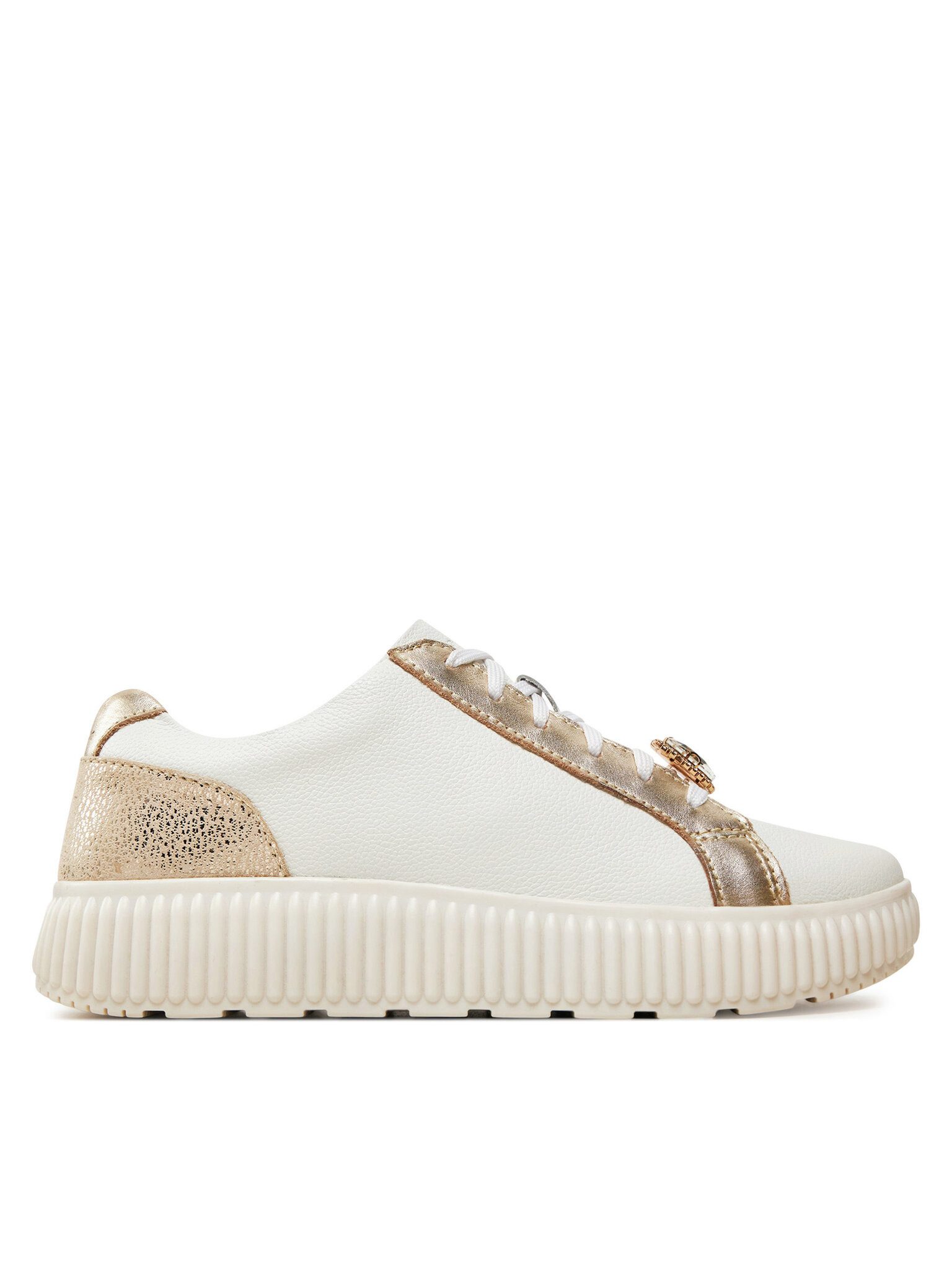 Geox Geox Sneakers D Graisy D46XFG 046JS C1ZH6 Weiß Sneaker