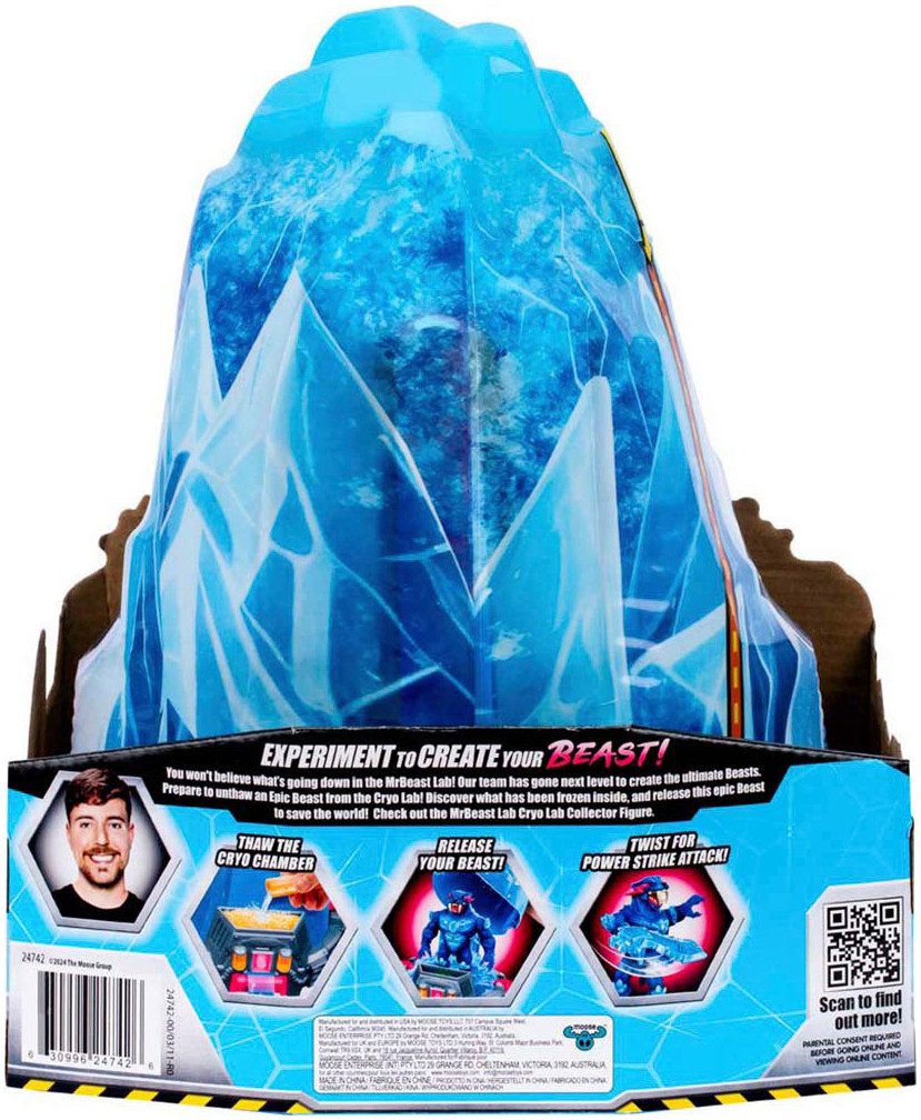 Moose Spielfigur MrBeast Lab Cryo Lab, mit Soundeffekt