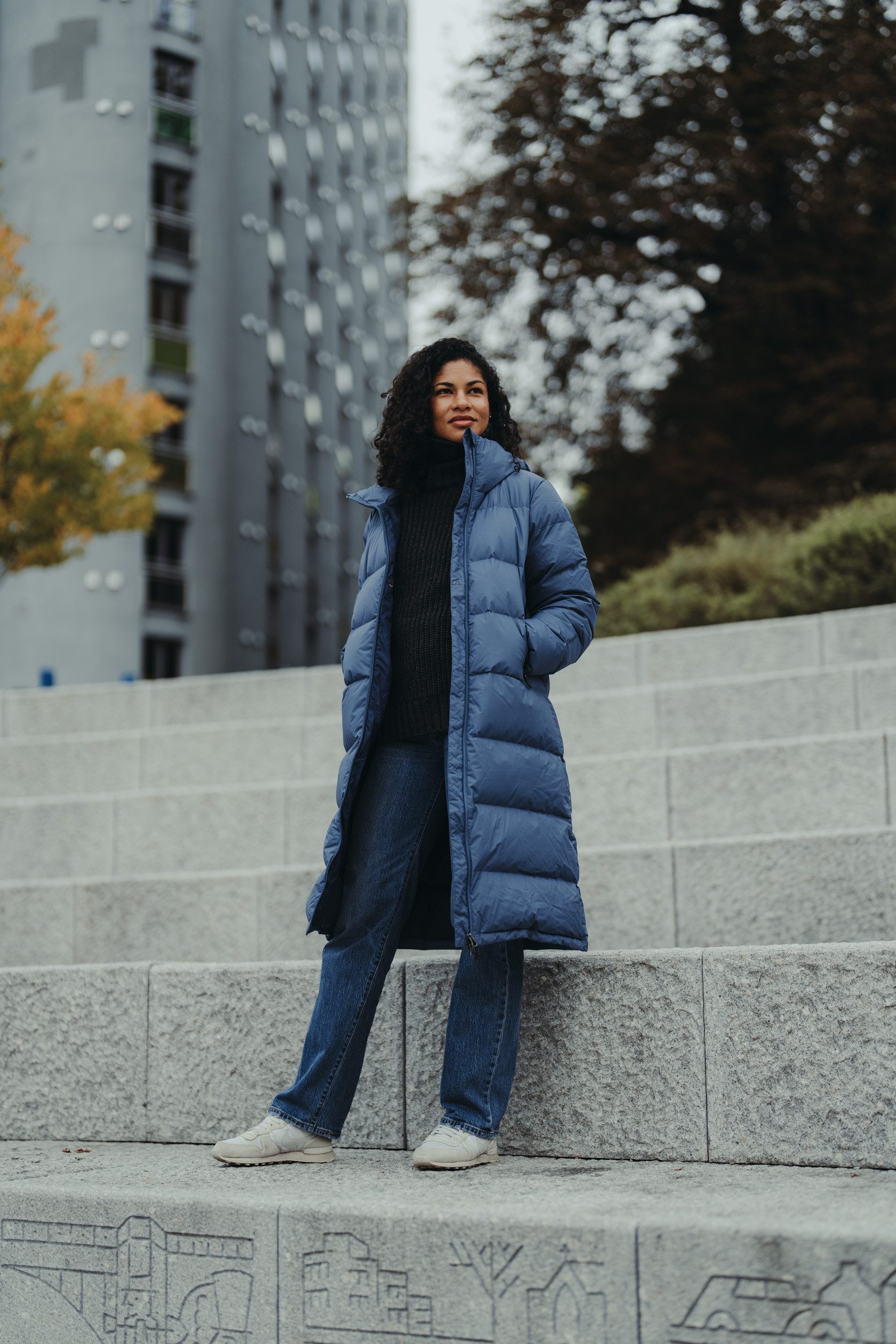 Bergans Daunenmantel Bergans Damen Urban Long Daunenmantel günstig online kaufen