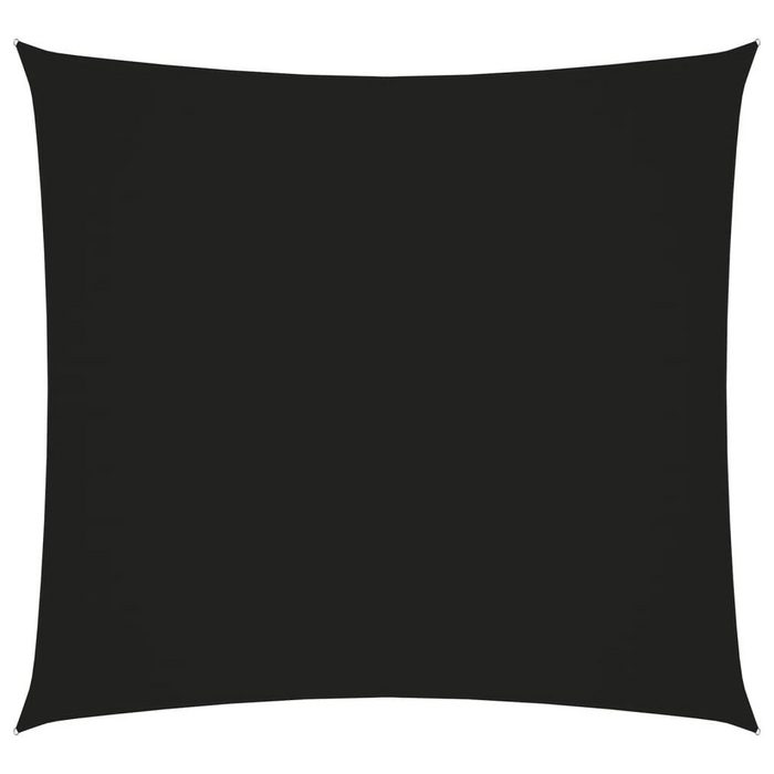 vidaXL Balkonsichtschutz Sonnensegel Oxford-Gewebe Quadratisch 2x2 m Schwarz