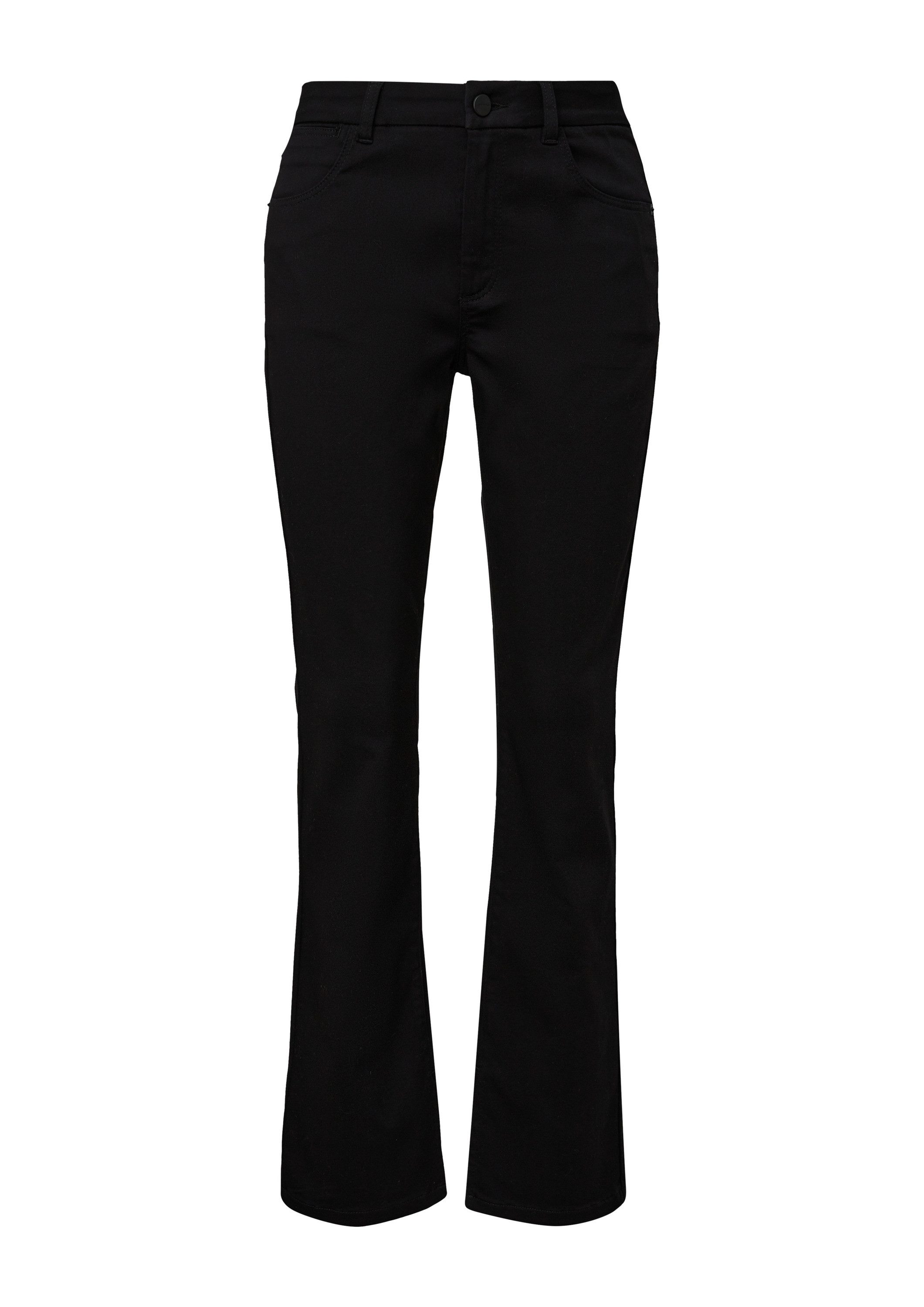 comma Bootcut-Jeans Jeans-Hose Regular: Hose mit Flared leg