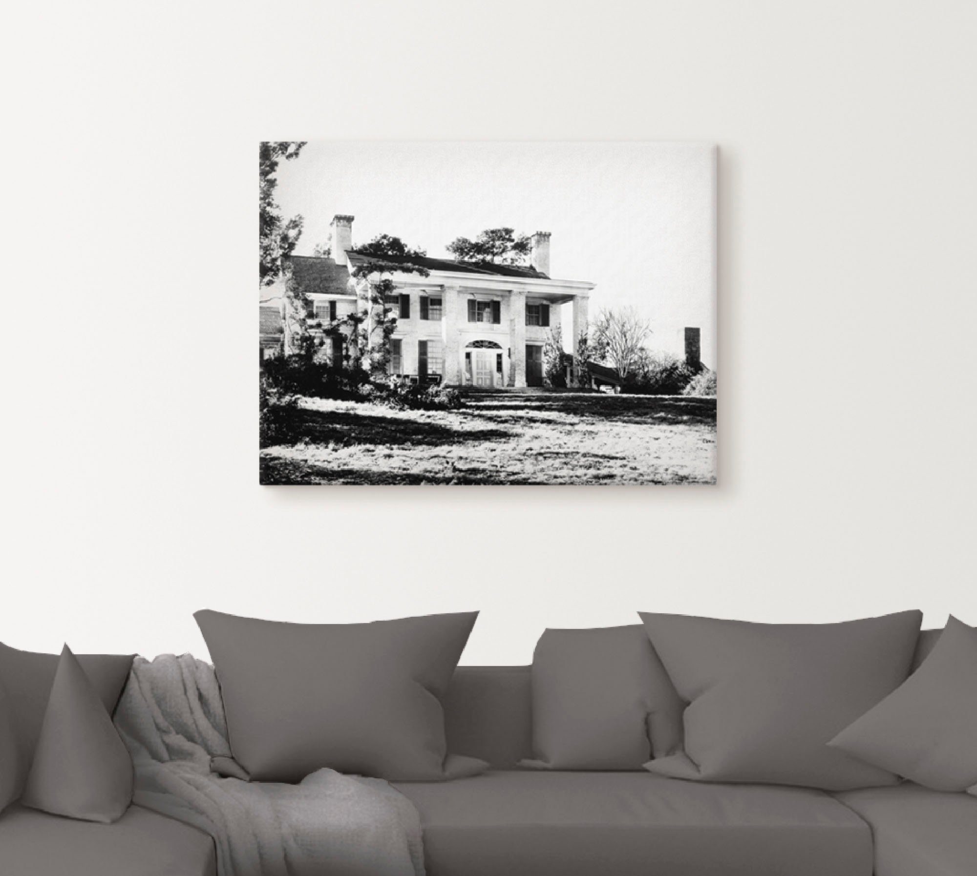 Artland Wandbild »Vom Winde verweht I«, Film (1 Stück), in vielen Größen & Produktarten - Alubild / Outdoorbild für den Außenbereich, Leinwandbild, Poster, Wandaufkleber / Wandtattoo auch für Badezimmer geeignet-HomeTrends