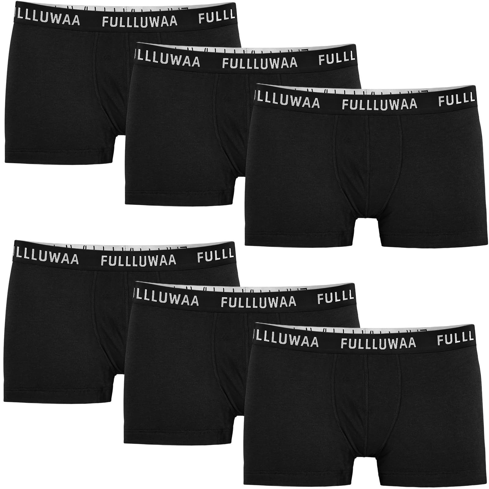 Boxershorts Boxershorts Herren 6er Pack, Retroshorts aus Baumwolle