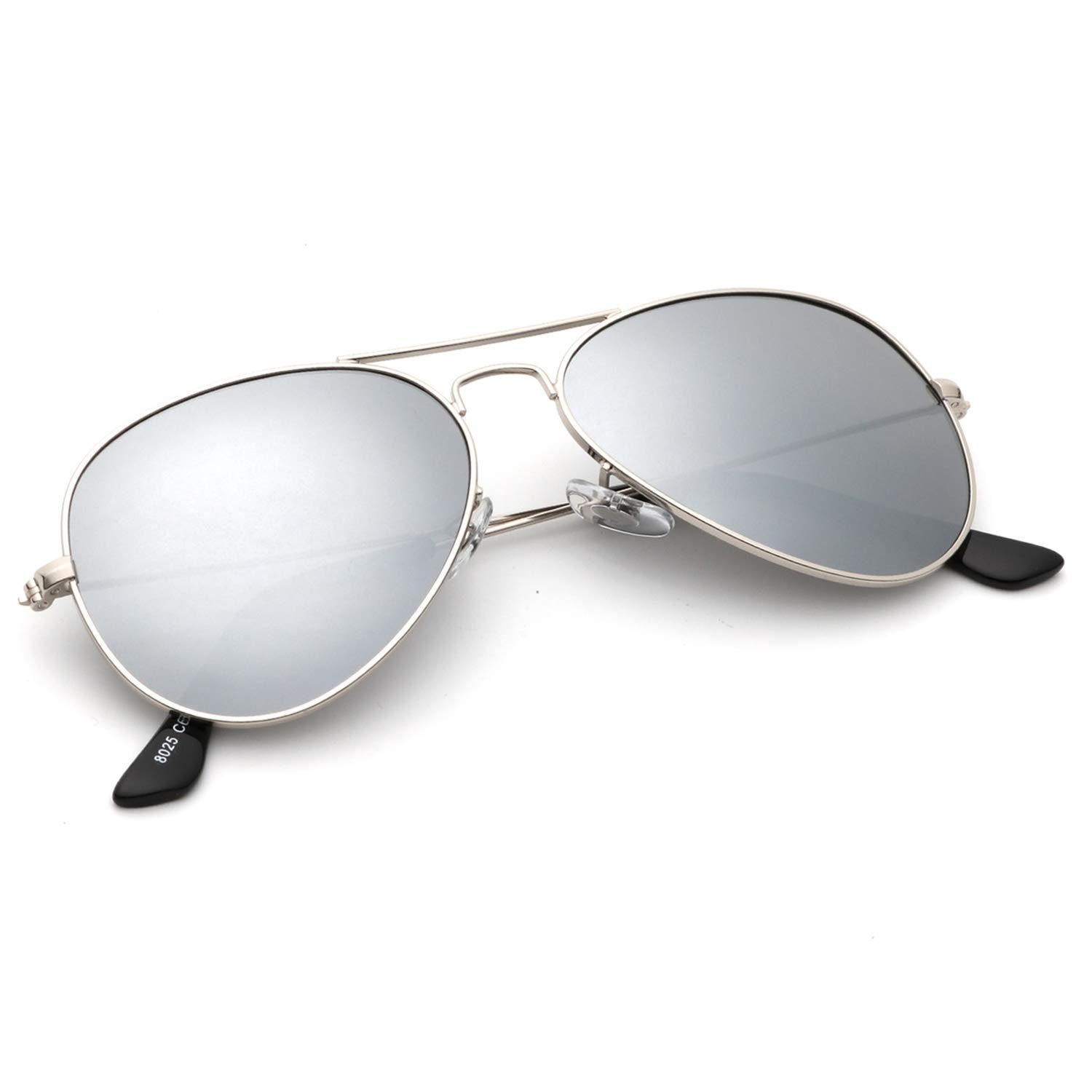 Fine Life Pro Sonnenbrille Cool Polarisierte,UV400 100 % UV-Schutz, für Outdoor-Aktivitäten wie Wandern,Fahren,Angeln,Einkaufen Silber