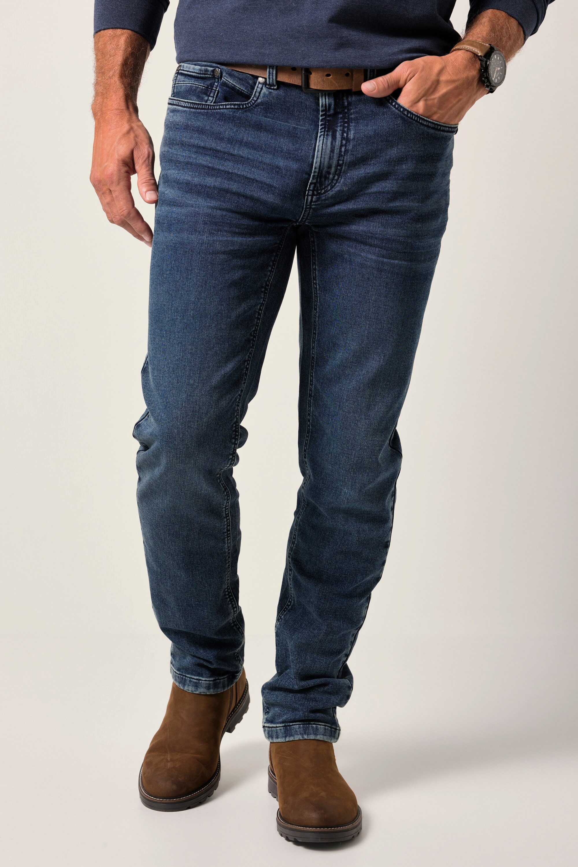 Boston Park 5-Pocket-Jeans Jeans FLEXLASTIC® Bauchfit Straight Fit