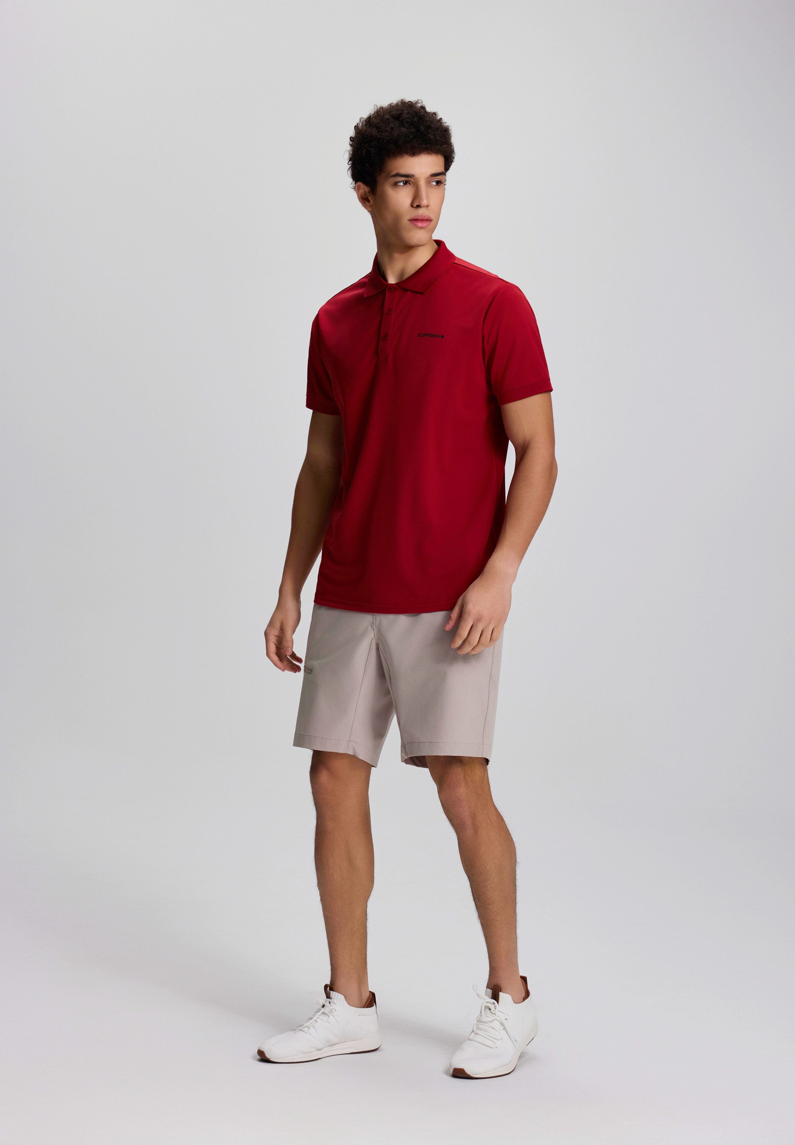 Icepeak Poloshirt BELLMONT mit klassischem Schnitt, aus Polyester – Bild 2 von 5