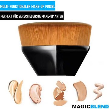 MAVURA Kabuki-Pinsel MAGICBLEND Foundation Make-up Pinsel Premium Kabuki Flat, Top Gesichtpinsel Puder Blush Brush Concealer