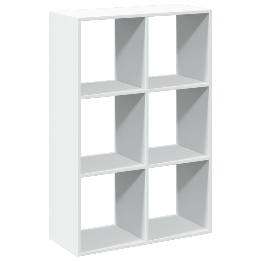 vidaXL Bücherregal Raumteiler-Bücherregal Weiß 69,5x29x103,5 cm günstig online kaufen