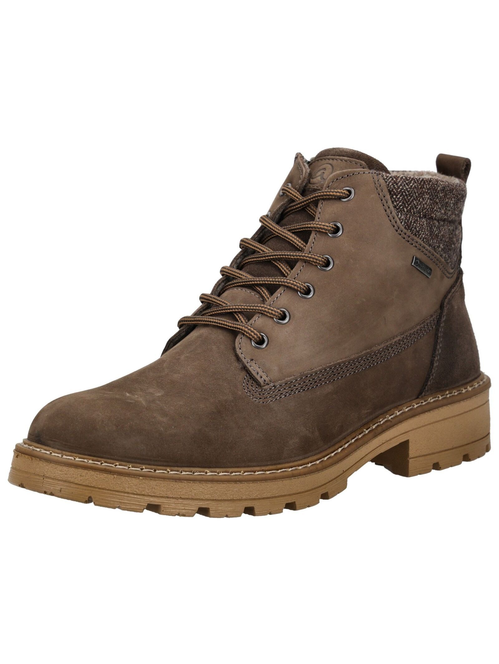 Ara Ara Stiefelette Veloursleder Schnürstiefelette