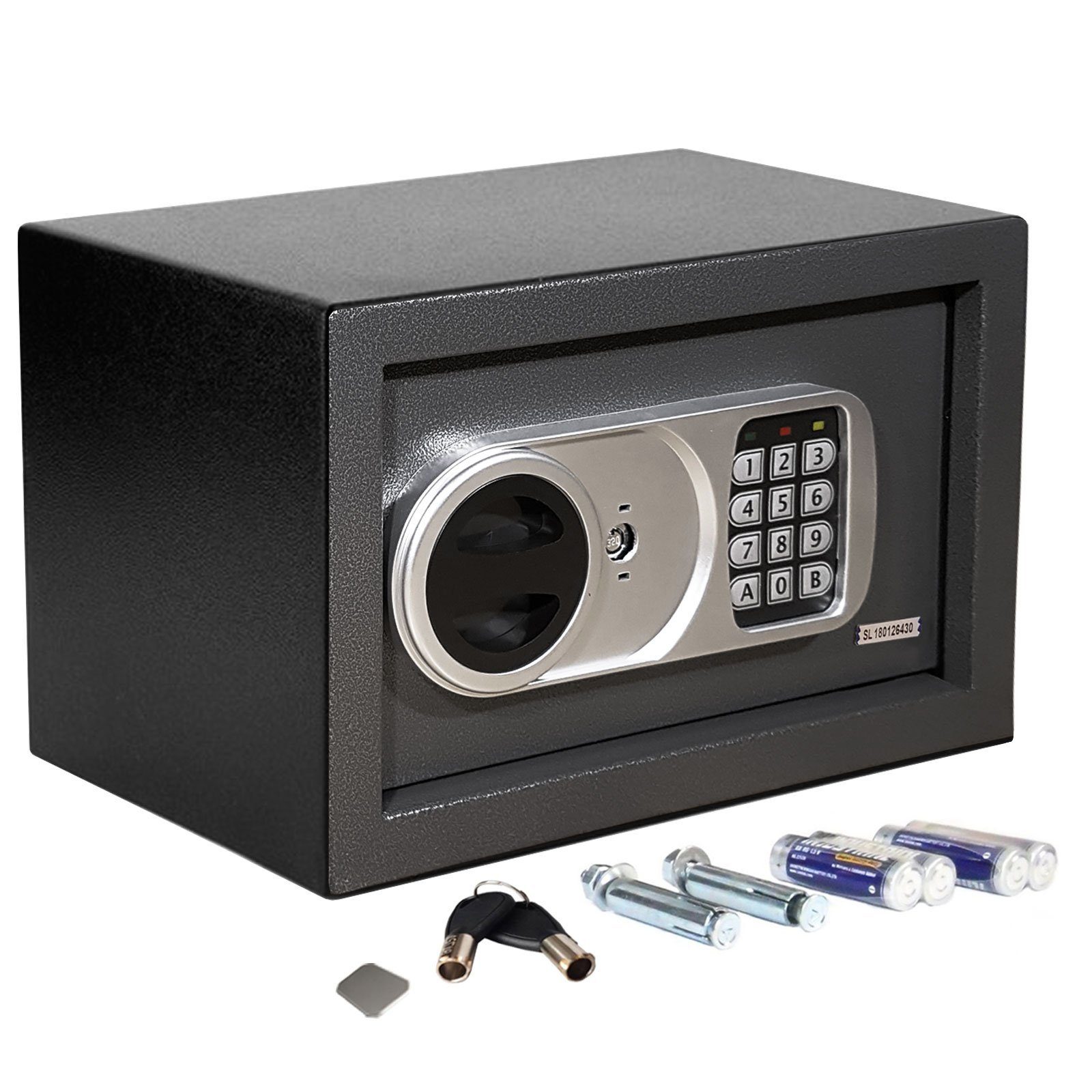 Karat Tresor Safemaxx, Elektronischer Safe, Geldschrank, Wandtresor, Wandsafe, mit elektronischem Zahlenschloss