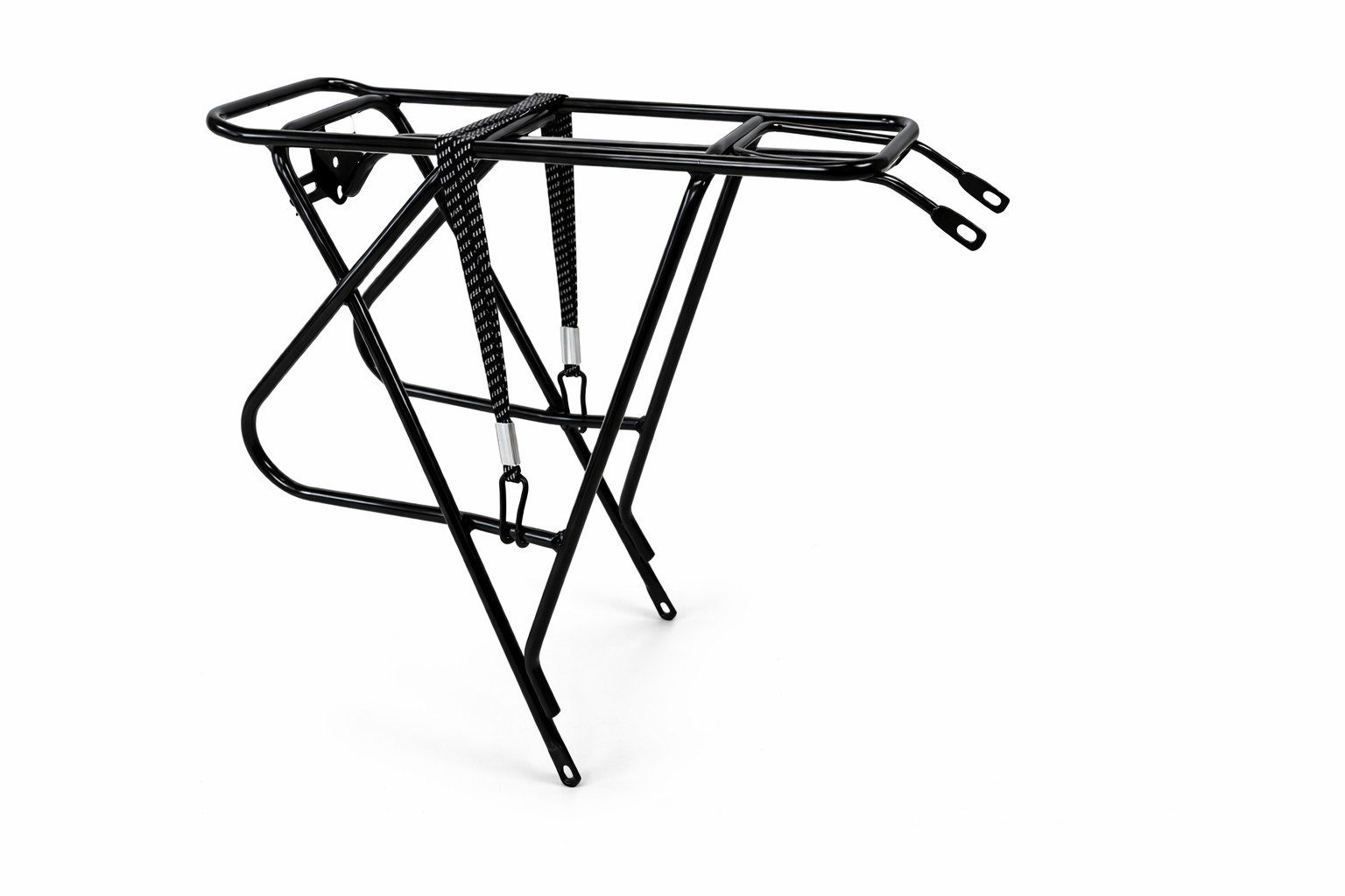 SKS Fahrrad-Gepäckträger Gepäckträger 26 Zoll schwarz mit Spanngurt Rücklicht befestigung