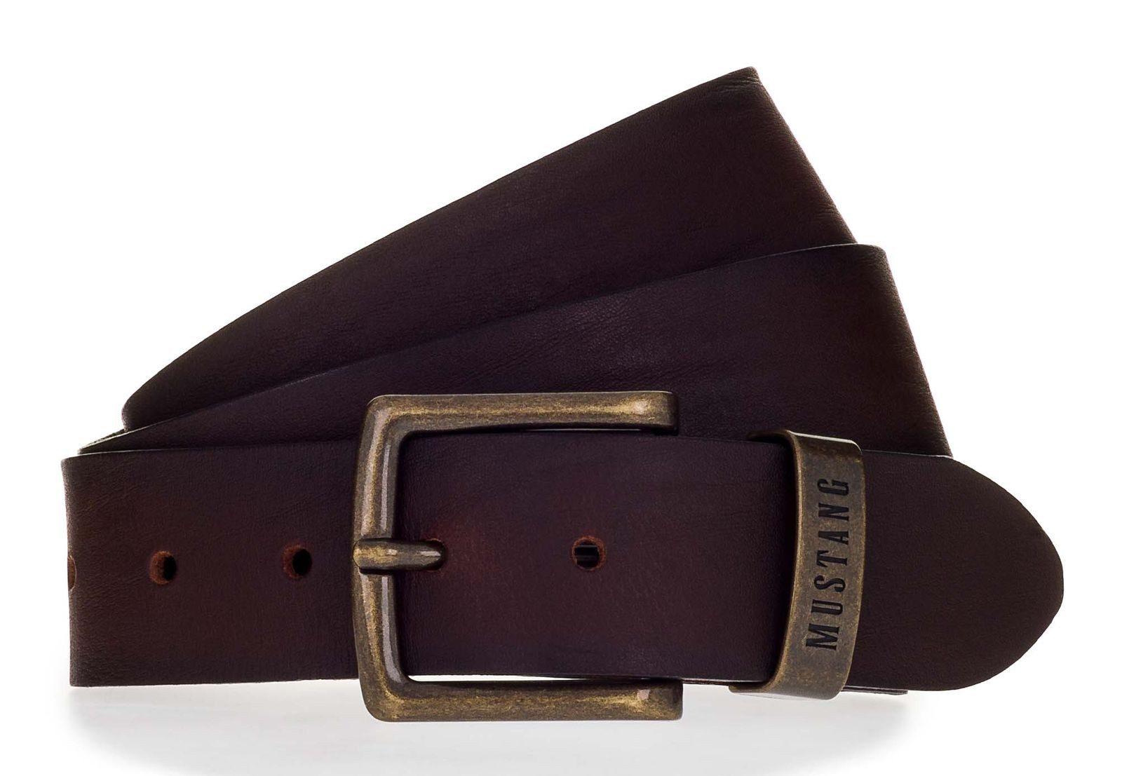 MUSTANG Ledergürtel 40mm Leather Belt aus echtem Leder günstig online kaufen