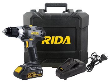RIDA Elektrowerkzeug-Set LCD787-1S Bohrschrauber, LCD787-9sc Schlagbohrschrauber, Akku-Werkzeuge-Set inklusive Akkus
