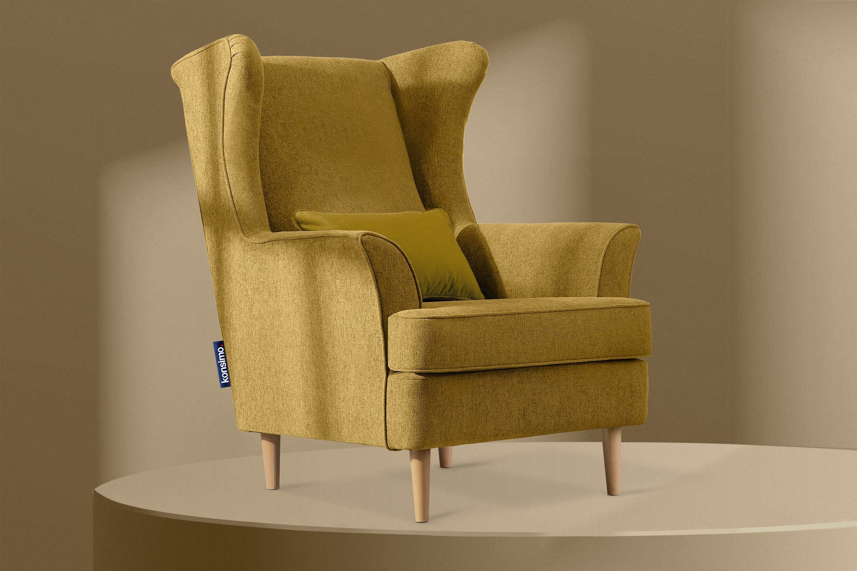 KONSIMO® Ohrensessel STRALIS Sessel, zeitloses Design günstig online kaufen