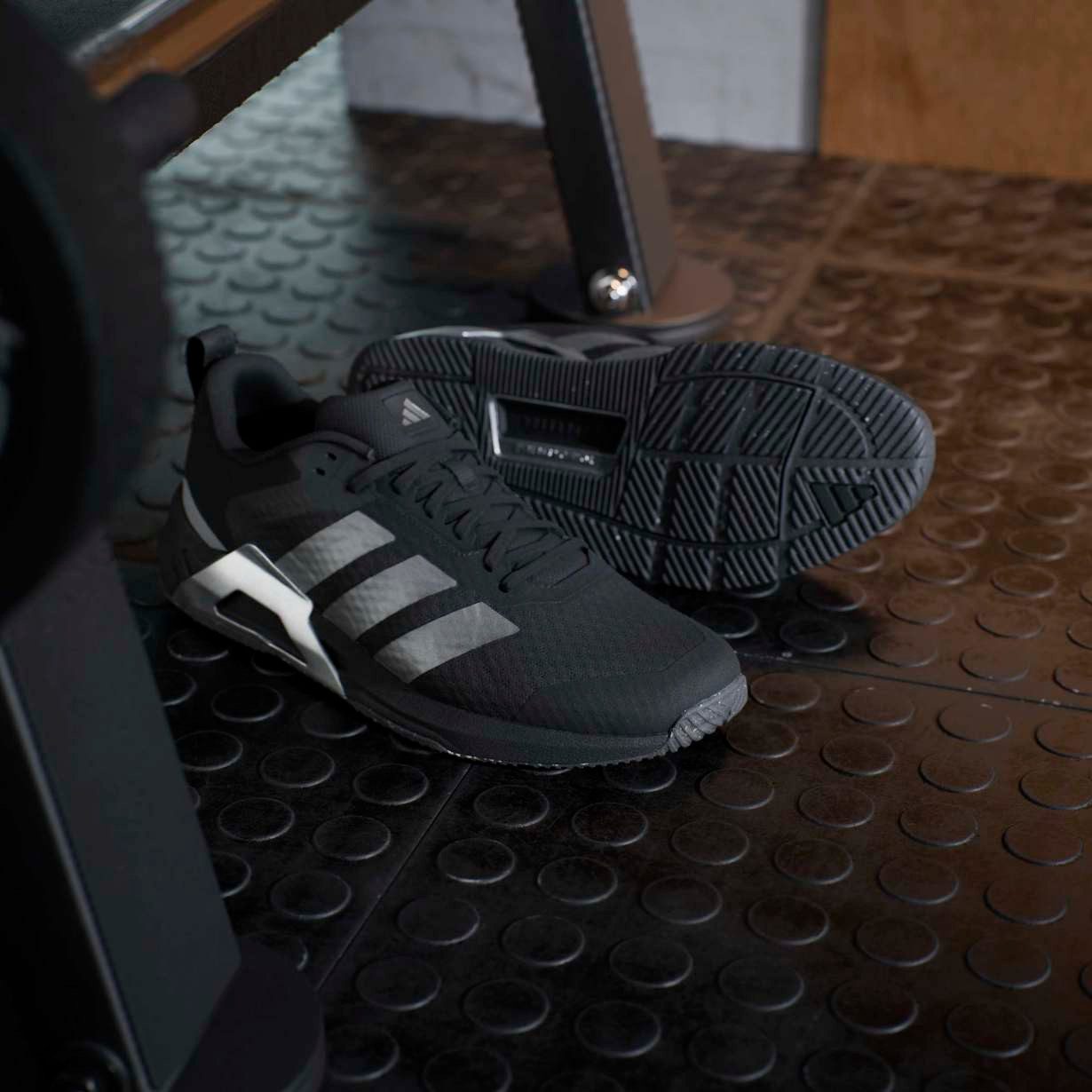 adidas Performance Dropset Control Trainer schwarz/silber Herren Fitnessschuh