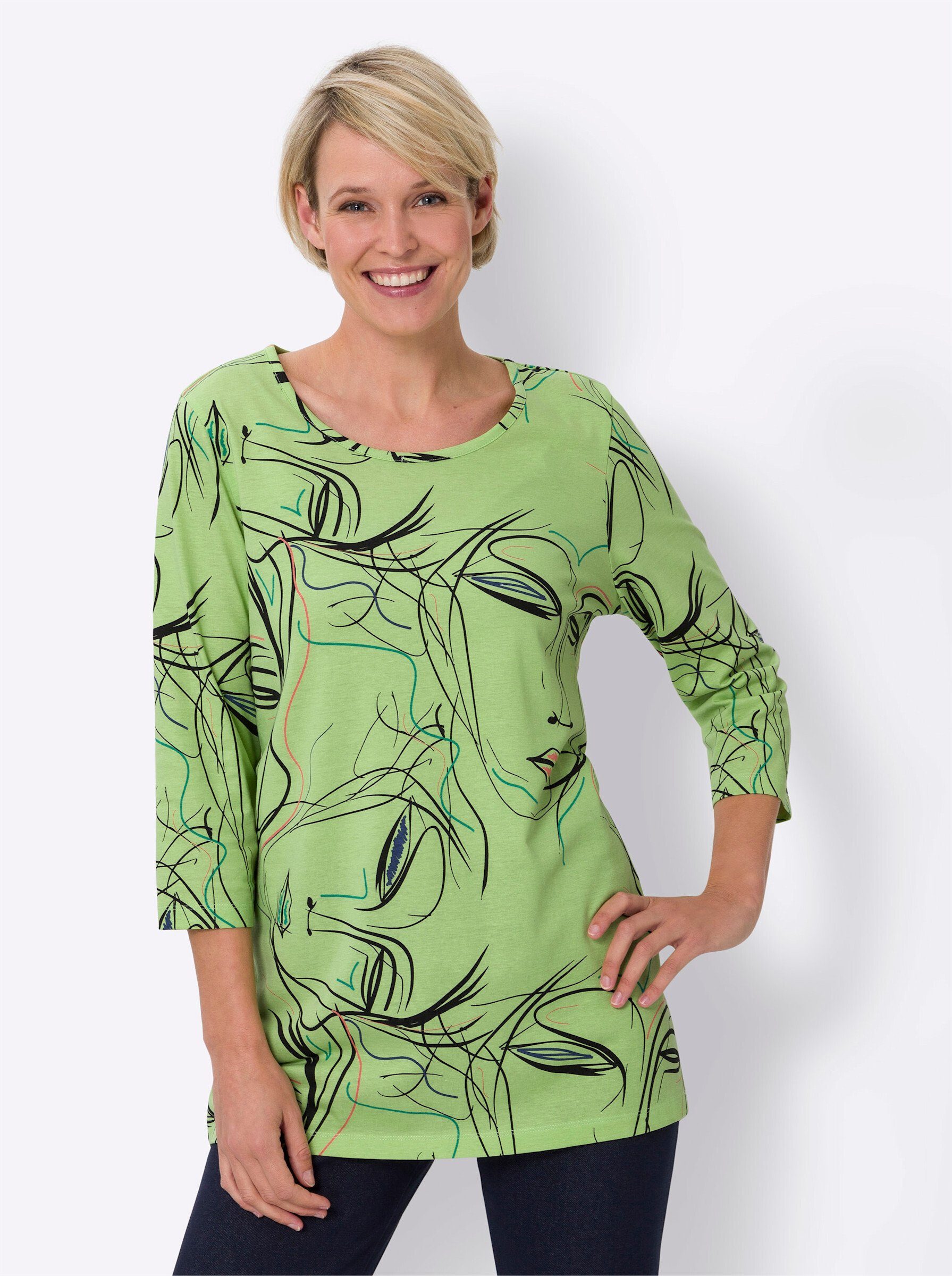 Sieh an! T-Shirt Longshirt günstig online kaufen