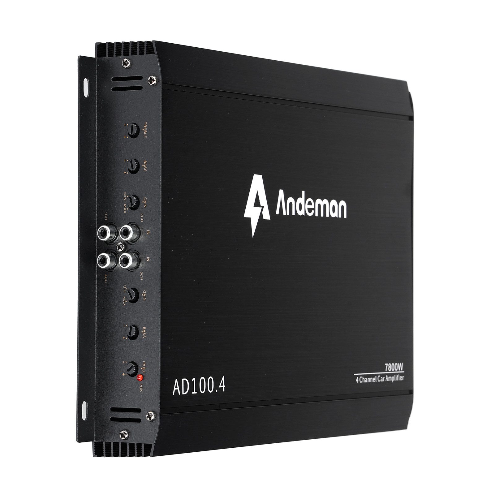 AUDEW Audioverstärker (Anzahl Kanäle: 4, 200 W, Auto-Verstärker, Hochleistungs-Audioverstärker für klaren Sound) – Bild 3 von 5