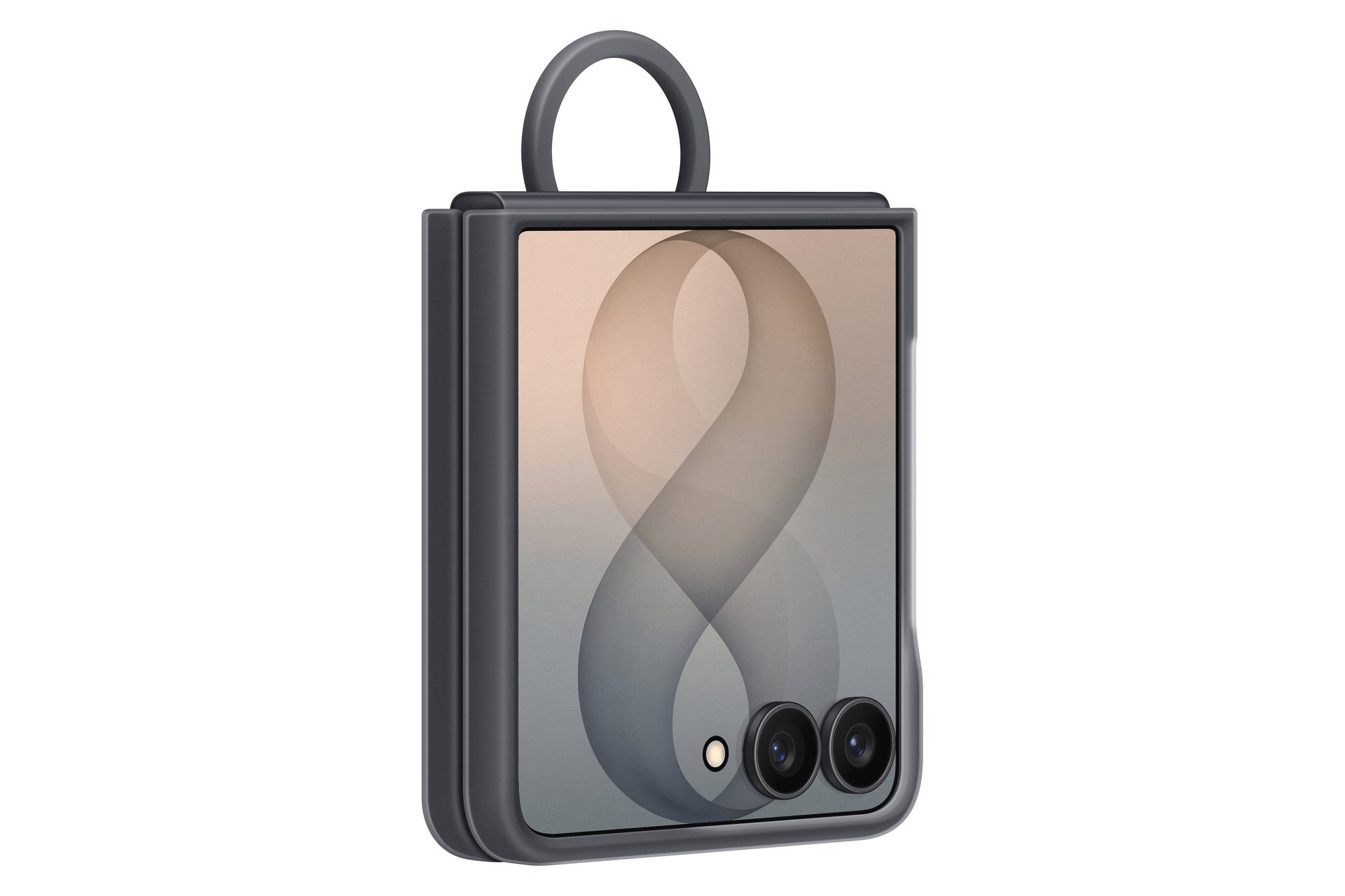 Samsung Smartphone-Hülle Silicone Ring Magnet Case für Galaxy Flip8, Backcover, Schutzhülle, Handyschutzhülle, Case, Schutzcase, stoßfest – Bild 4 von 5