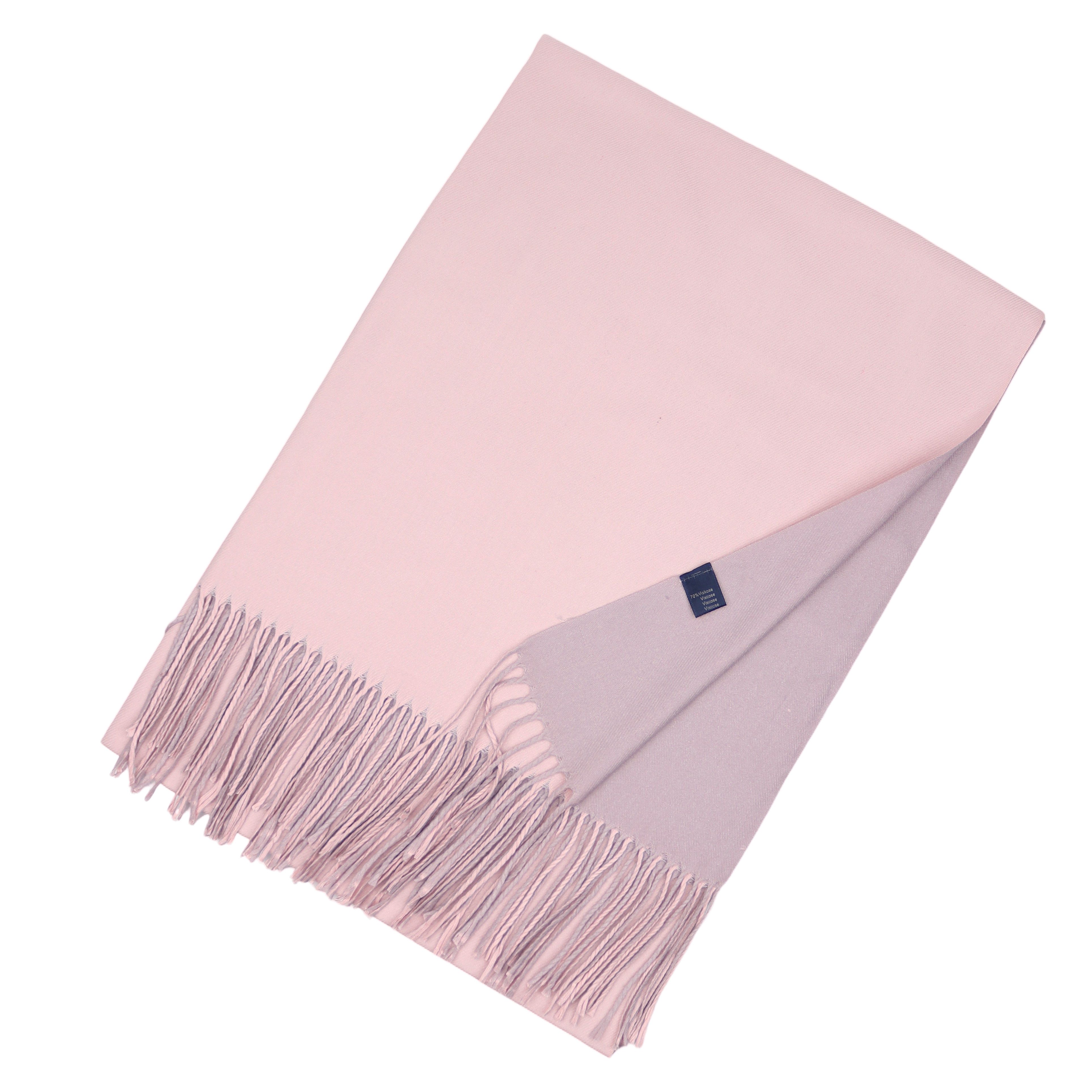 MIRROSI Modeschal weicher und warmer Schal Unifarbe weiseitig tragbar, 70x180cm, (Klassische Uni-Farbe), Damen Halstuch ideal für Herbst und Winter – Bild 2 von 4