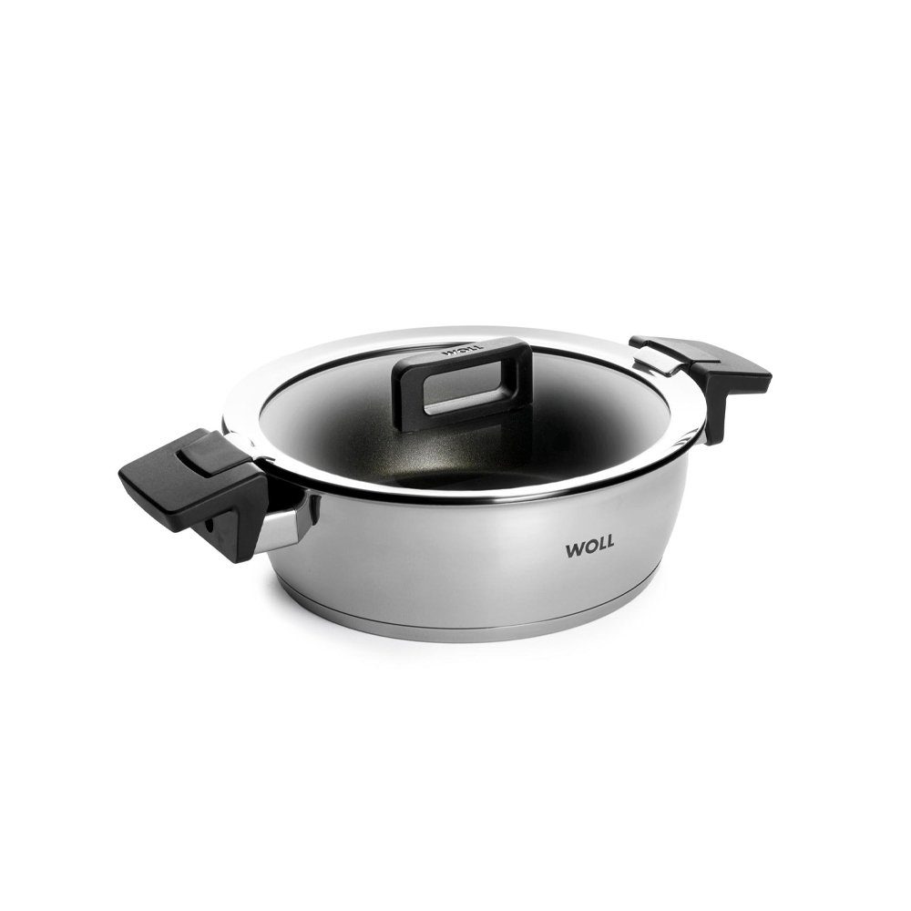 WOLL MADE IN GERMANY Kochtopf Concept Bratentopf mit Deckel, Edelstahl 18/10, Induktionsgeeignet