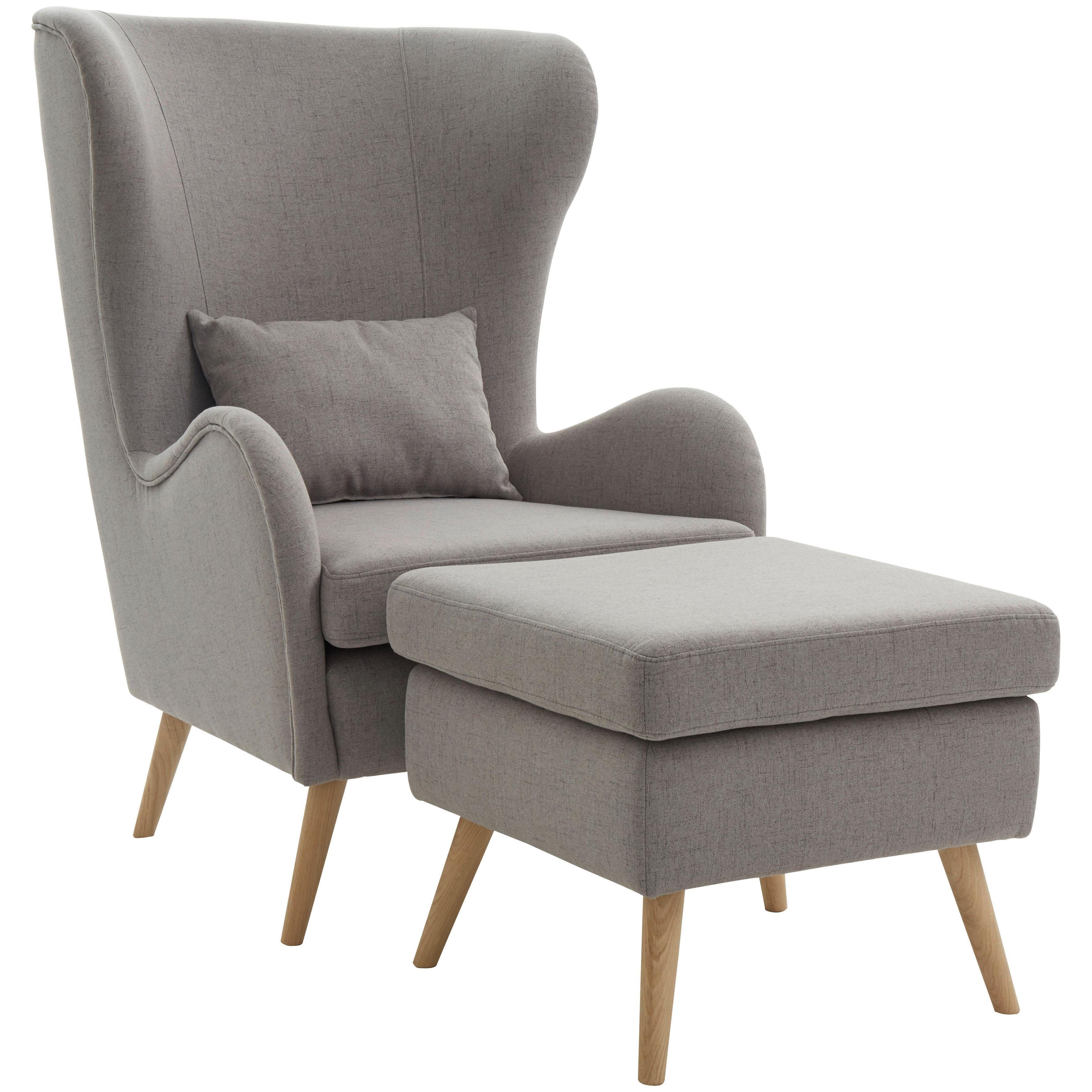 Home affaire Sessel Salla auch in Fellimitat und Feincord, viele Bezugsarte günstig online kaufen