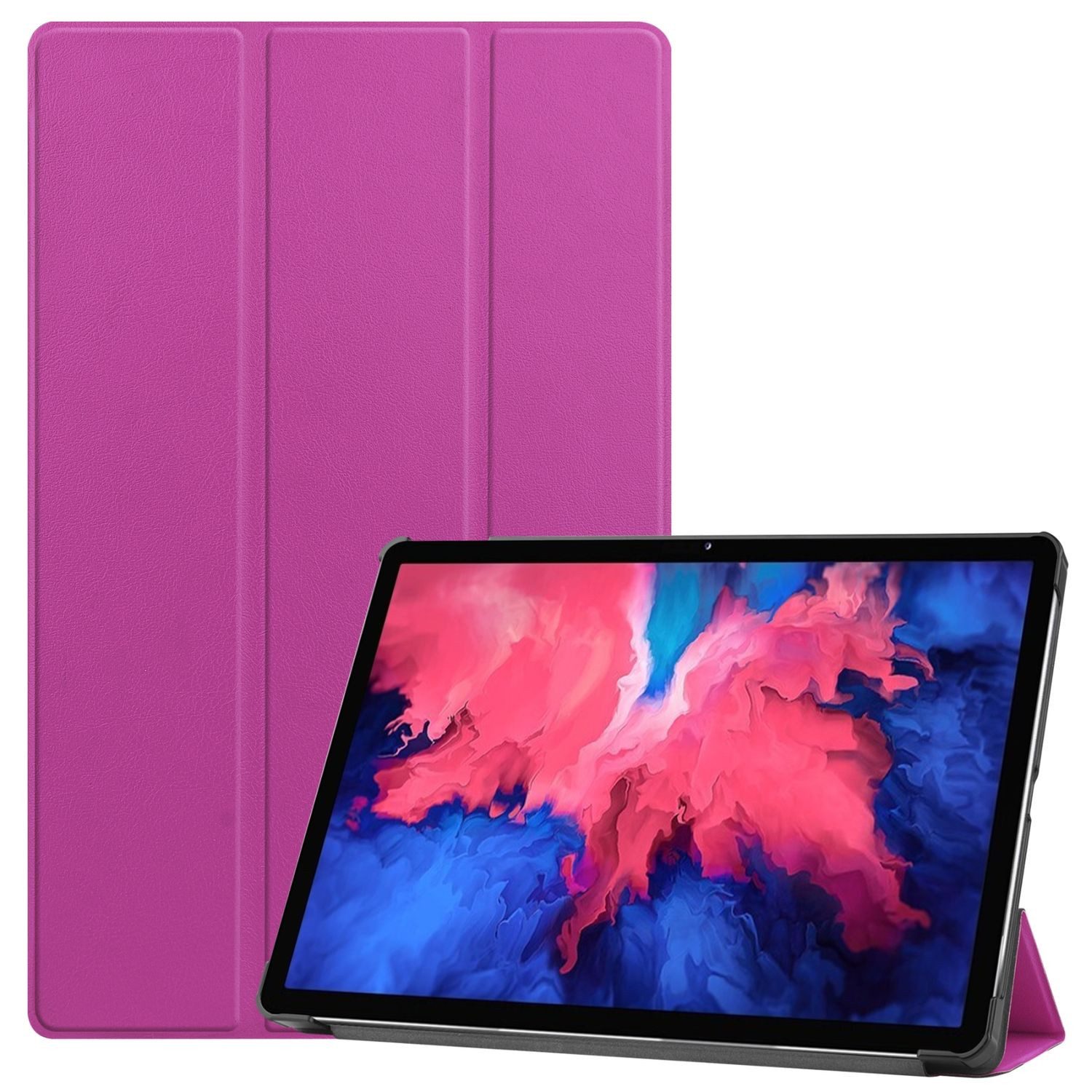 König Design Tablet-Hülle Lenovo Tab P11, Lenovo Tab P11 Schutzhülle Tablet-Hülle Violett