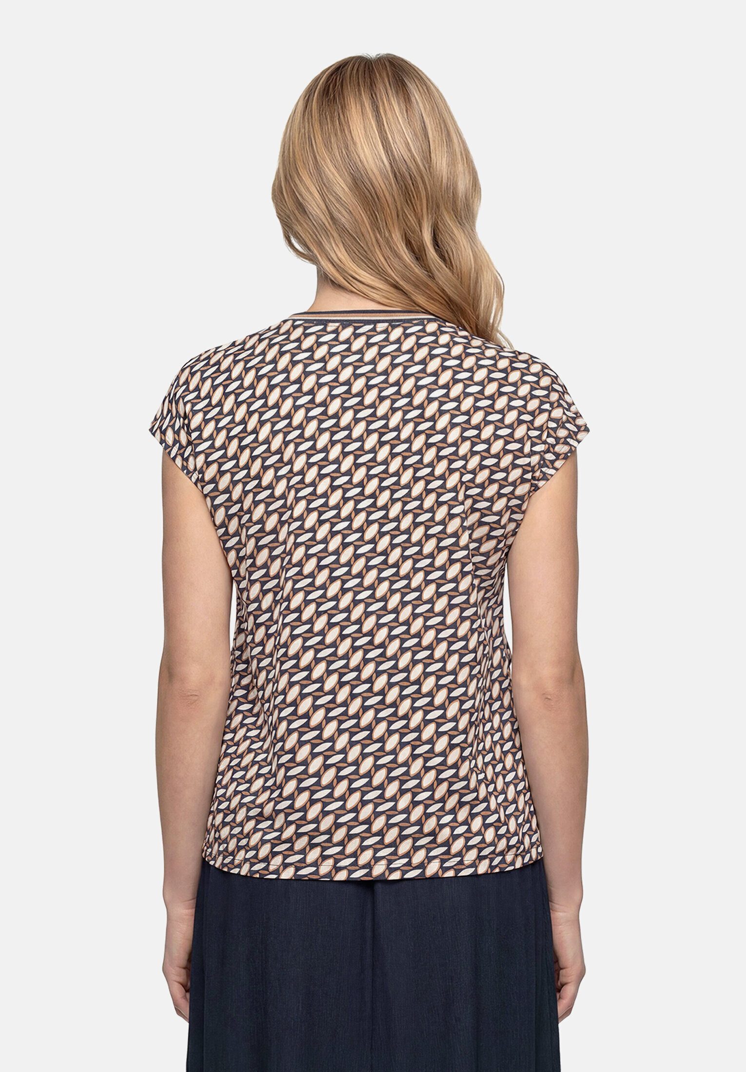 Betty Barclay Kurzarmshirt Damen mit Tunnelzug (1-tlg)