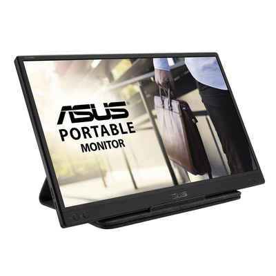 Asus ZenScreen MB166B Portabler Monitor (39,60 cm/15,6 ", 1920 x 1080 px, Full HD, 25 ms Reaktionszeit, 60 Hz, IPS, tragbar, USB 3.2, entspiegelte Oberfläche)