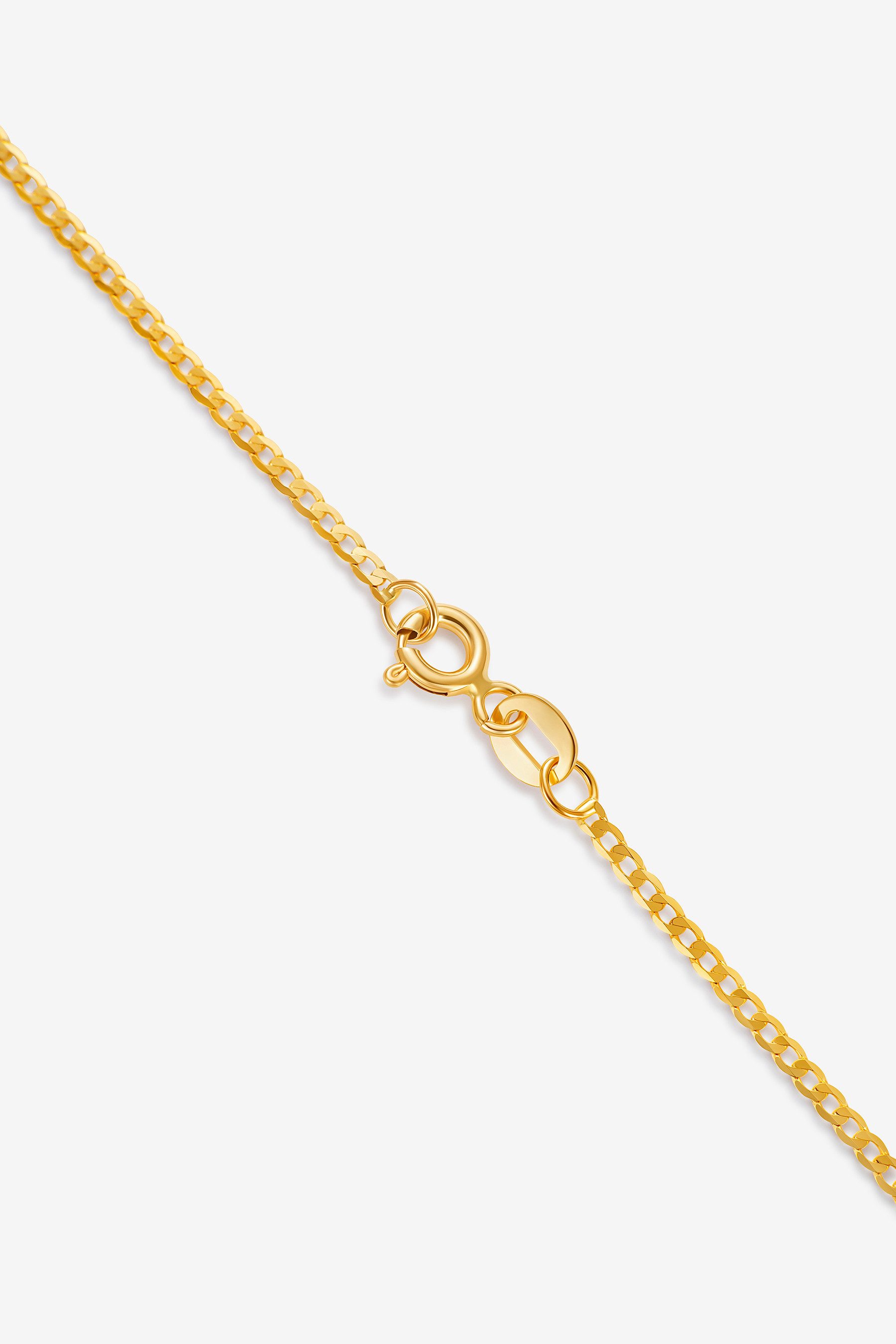 GOLDKLEIN Goldarmband 14 Karat Gold Panzer Stil 585 Echtgold 17cm-22cm, Bestpreis - Damen Herren mit Schmuckbox - Sale 30.04.2026