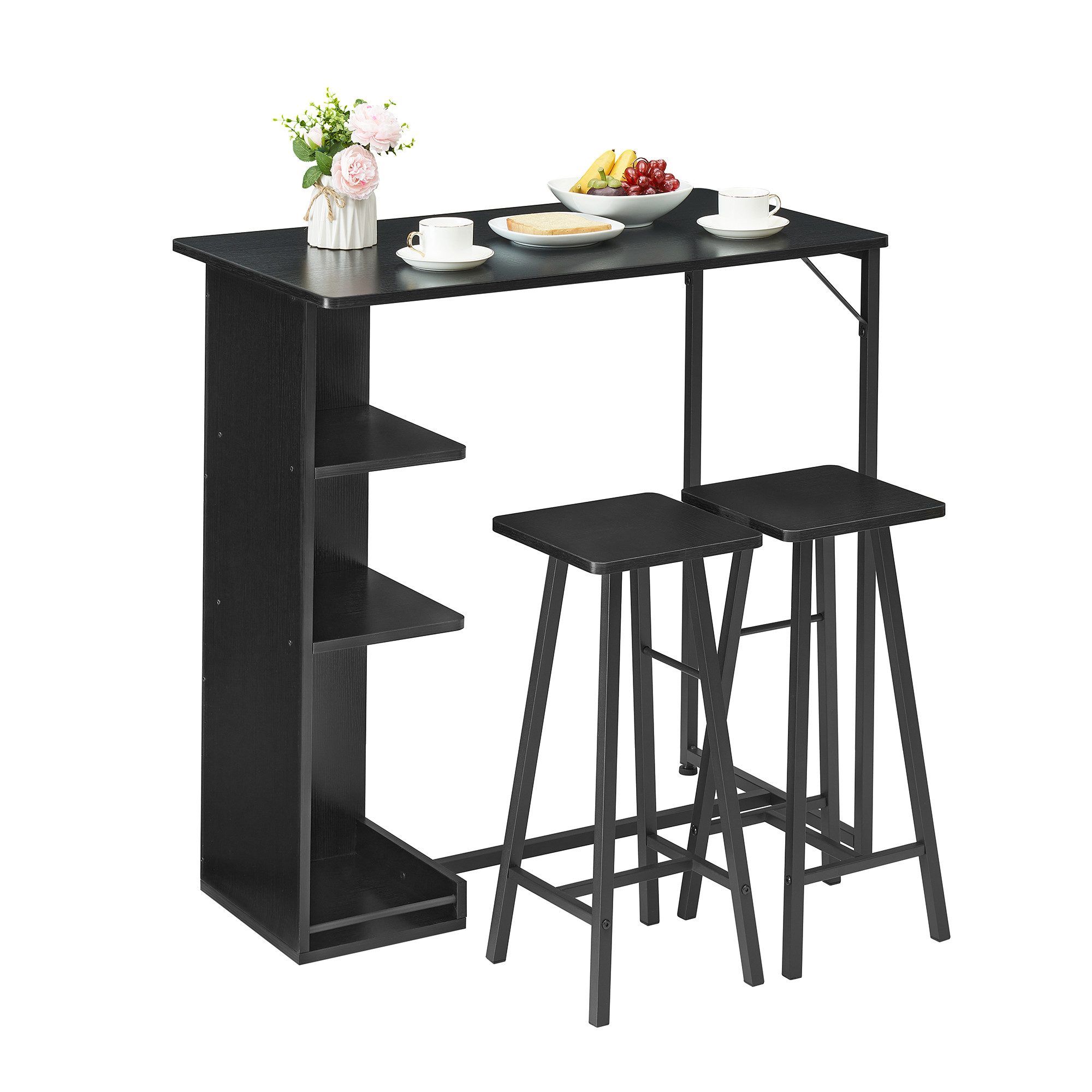 GarveeMore Esstisch Kleines Bartisch- und Stuhl günstig online kaufen