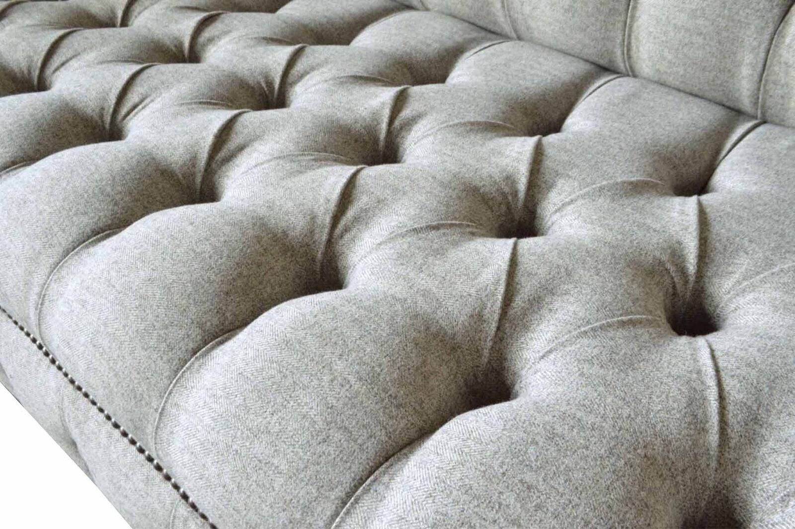 Grau Design Sofa Made Möbel JVmoebel Dreisitzer Sofas Sofa In Couchen Sitzer Polster 3 Europe Neu,
