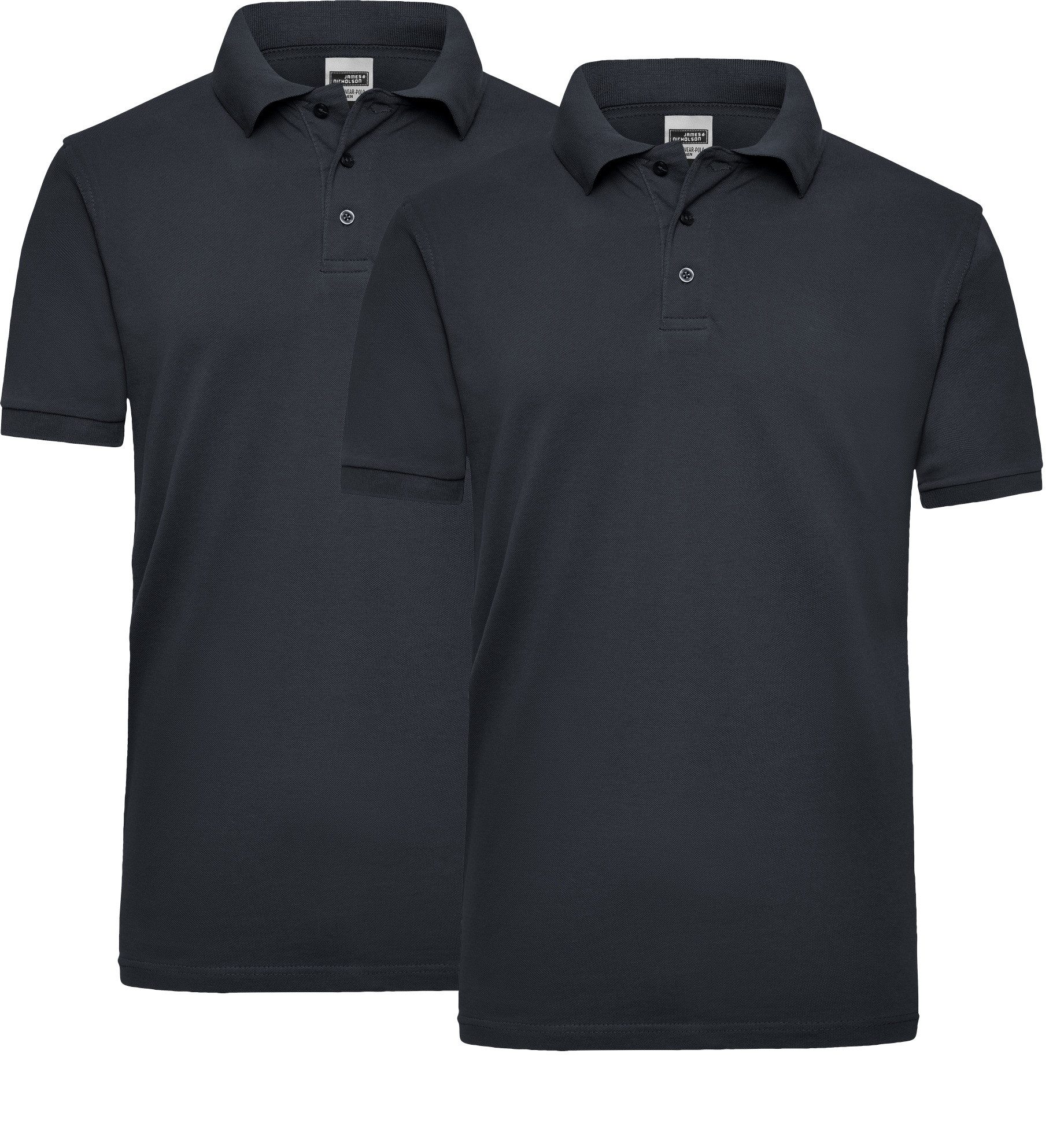 James & Nicholson Poloshirt Doppelpack Robustes und strapazierfähiges Herre günstig online kaufen