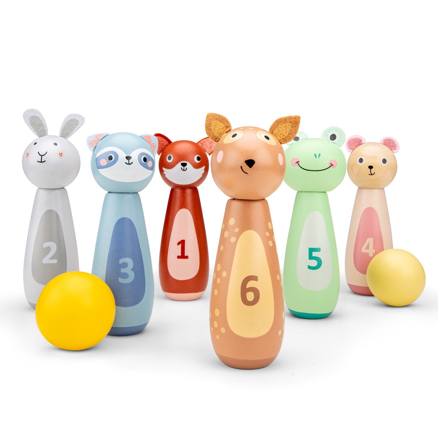 Spiel Kegelspiel für Kinder
