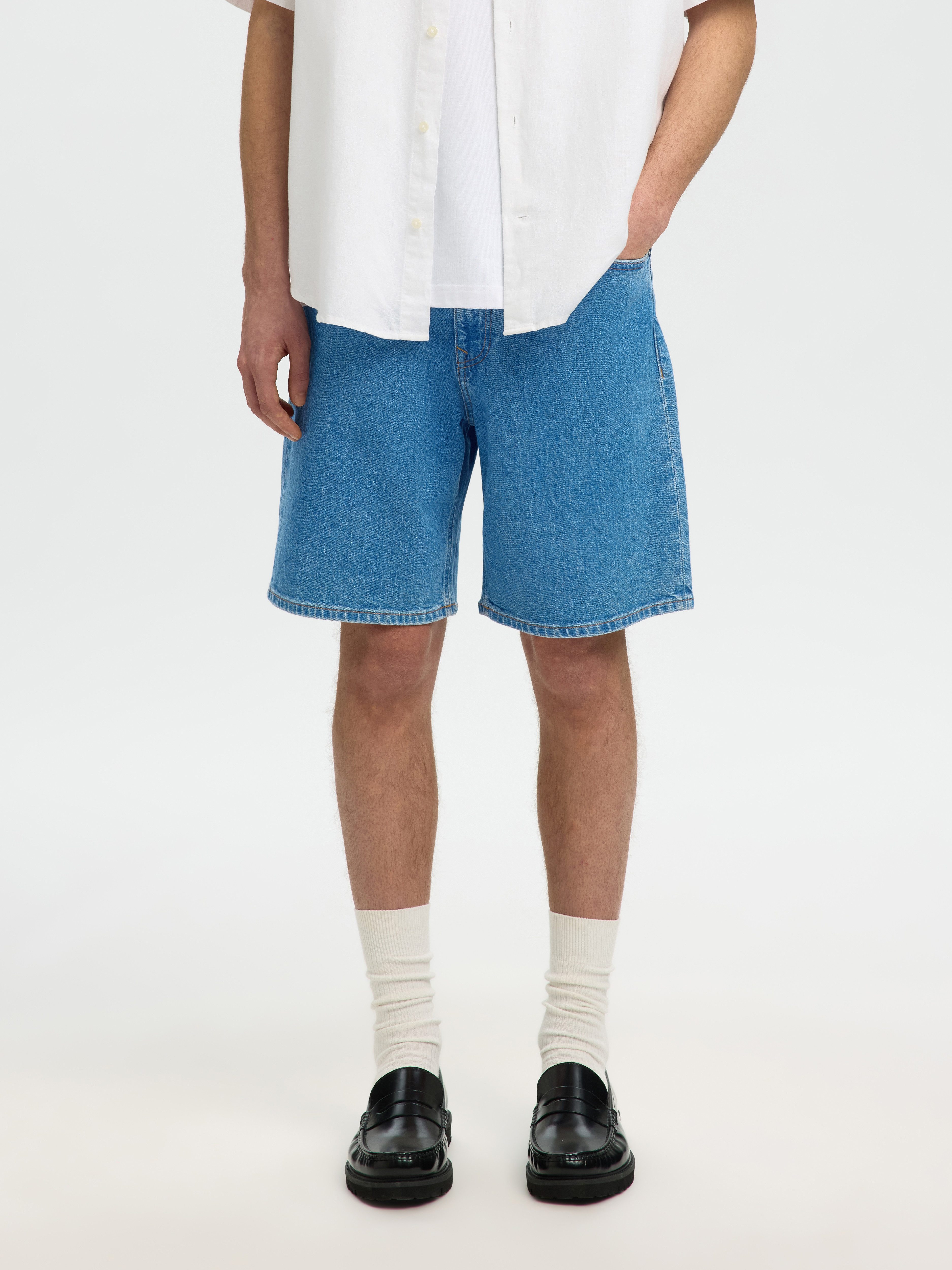 Selected Shorts SLHREG ALEX L.BLUE 701 DENIM SHORTS NOOS