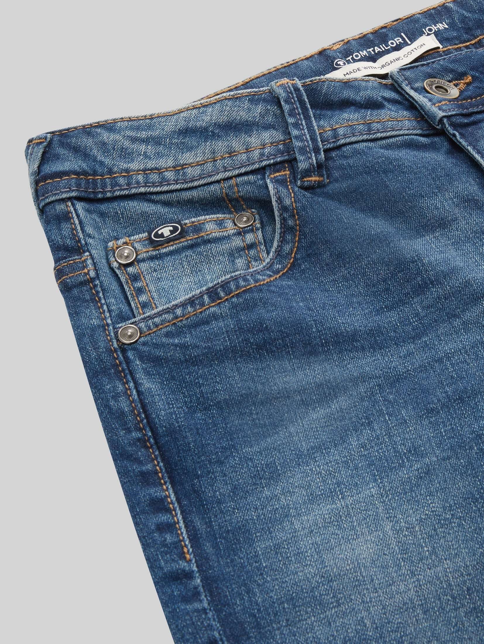 TOM TAILOR Slim-fit-Jeans Jeanshosen JOHN SLIM Jeans mit Stretch – Bild 5 von 5