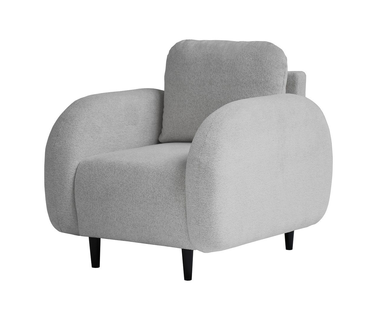 Beautysofa Sessel OPTIMO, Kunststoffbeine in schwarzer günstig online kaufen