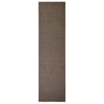 Teppich Natur Sisal 80x300 cm Braun, furnicato, Rechteckig