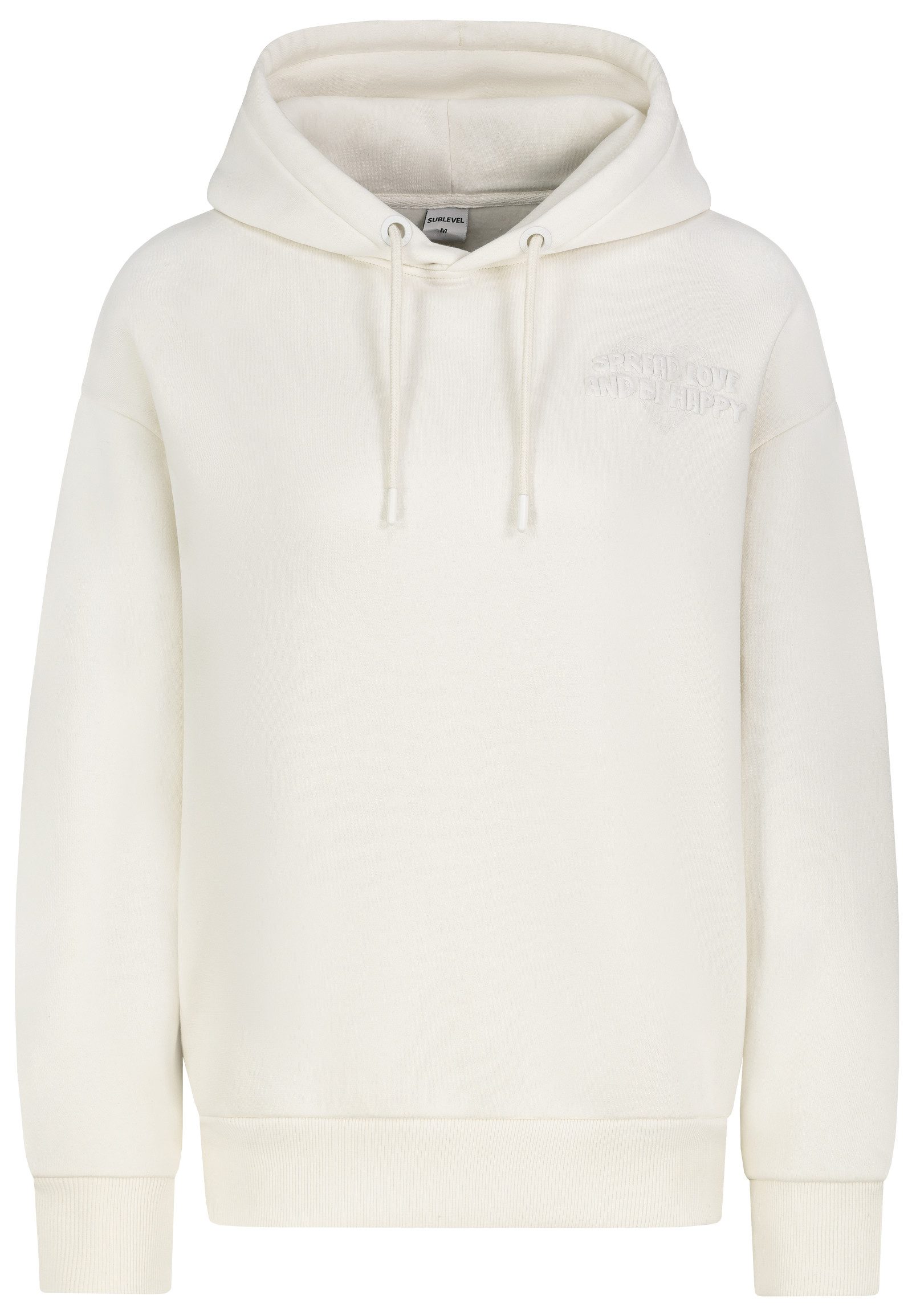 SUBLEVEL Hoodie mit Grafikdruck und Kängurutasche günstig online kaufen