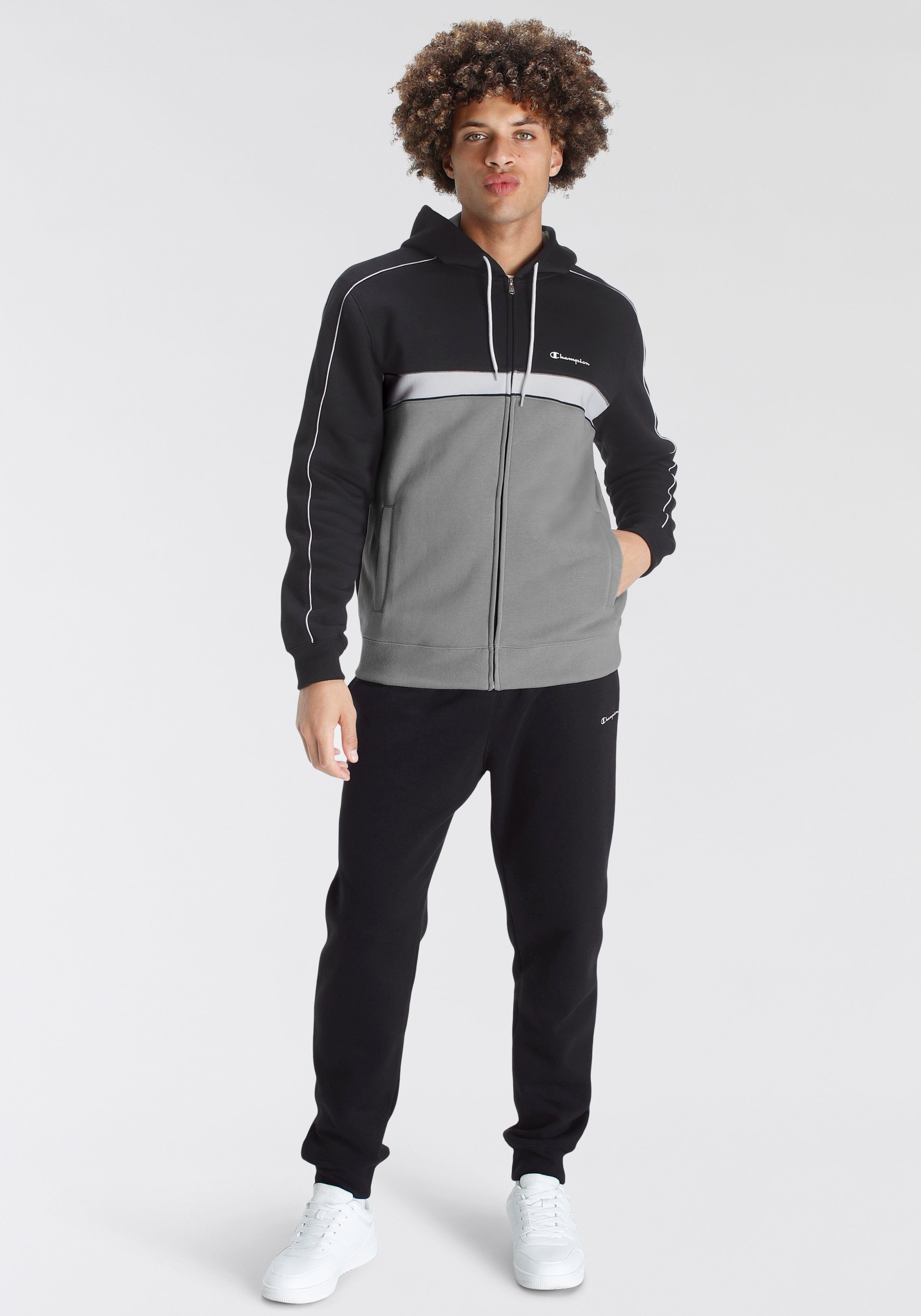 Champion Jogginganzug Hooded Full Zip Sweatsuit Tape