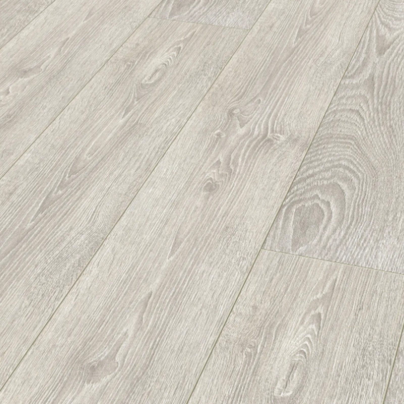 HORI Laminat HORI Laminat Holz, Boden für Wohnräume, einfache Verlegung langlebig, 4 St., Laminat Eiche mit HDF-Trägerplatte, Chalet Berg, Der blaue Engel