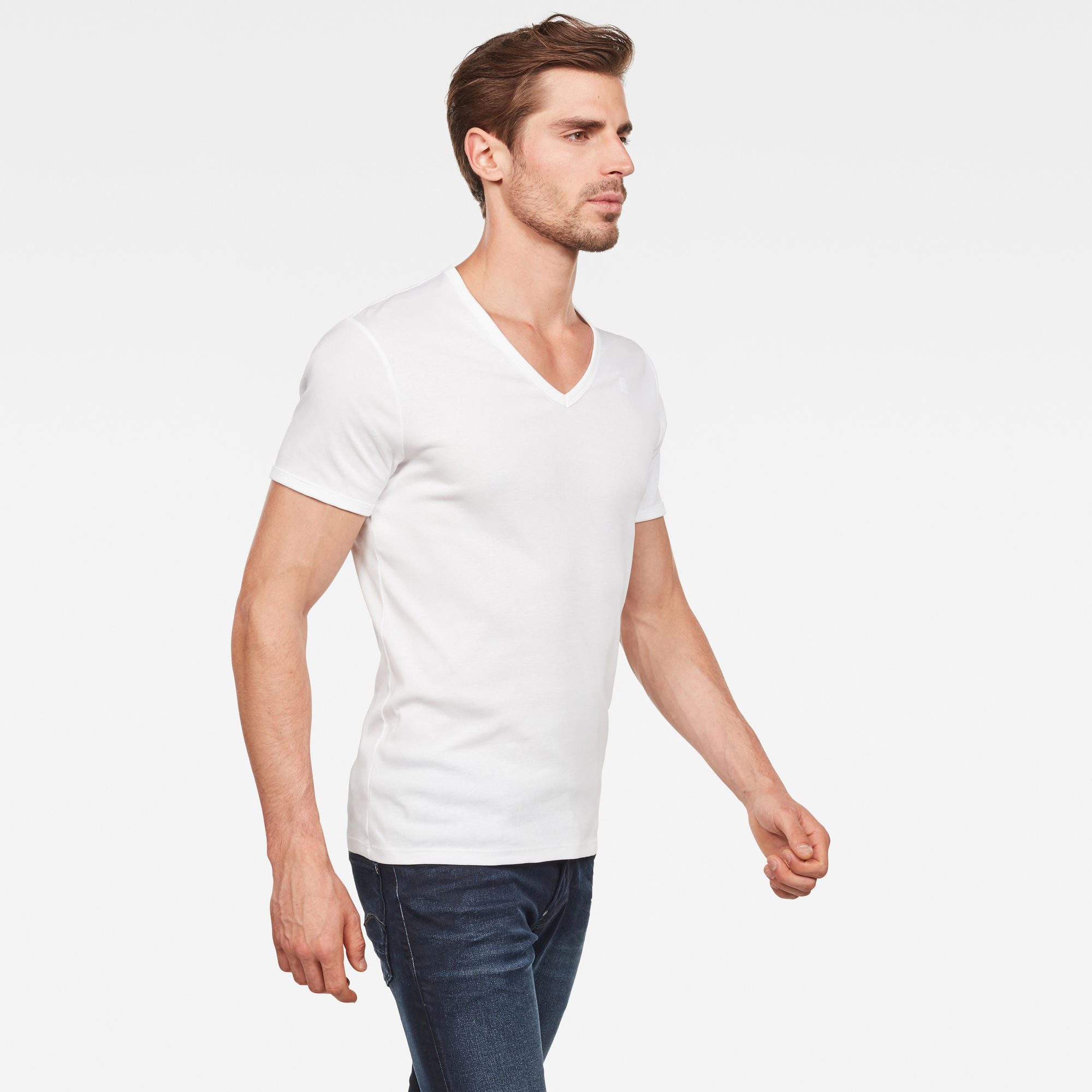 G-STAR T-Shirt Base V 2-Pack (Packung, günstig online kaufen
