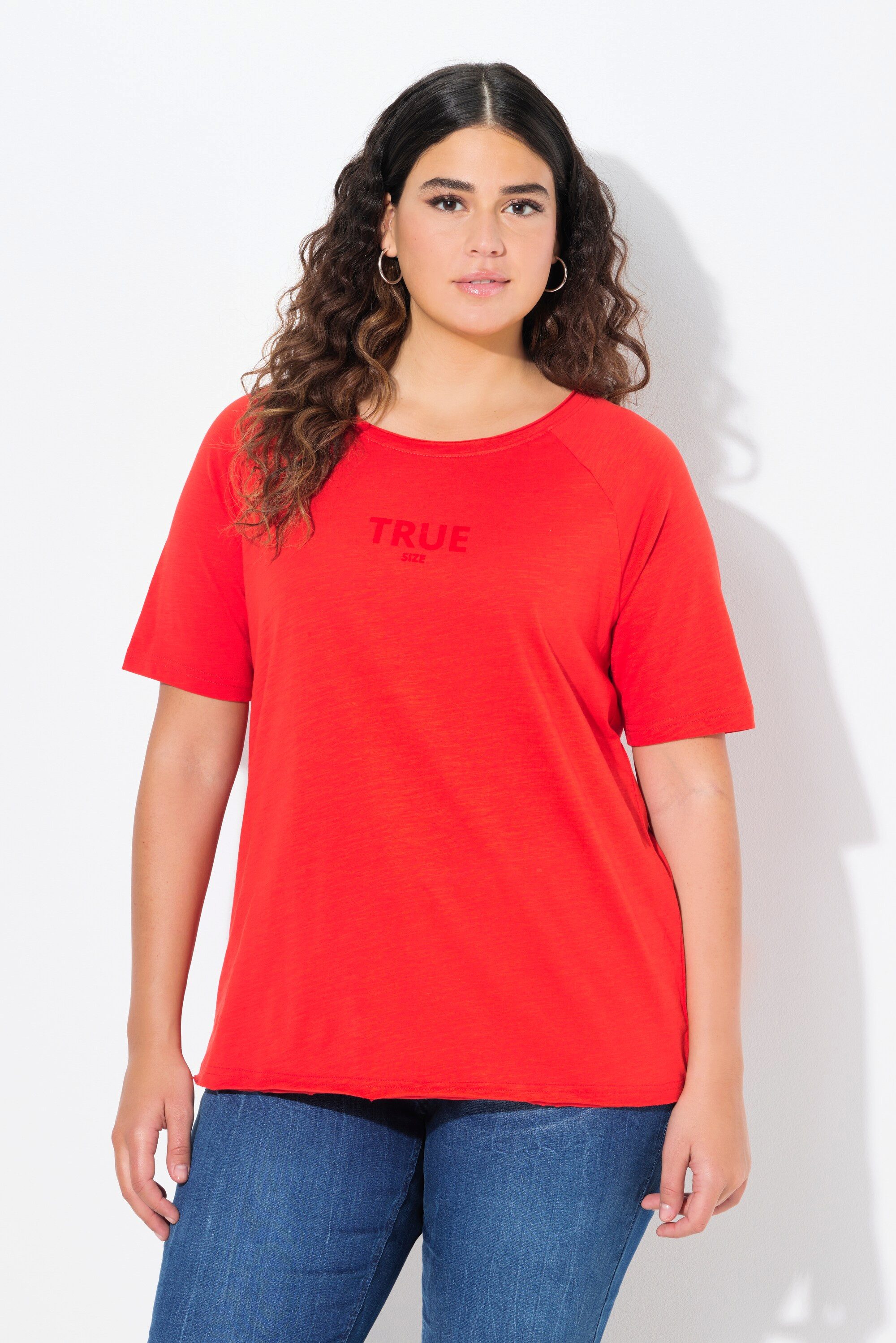 Ulla Popken T-Shirt Shirt Ringel Rundhals günstig online kaufen
