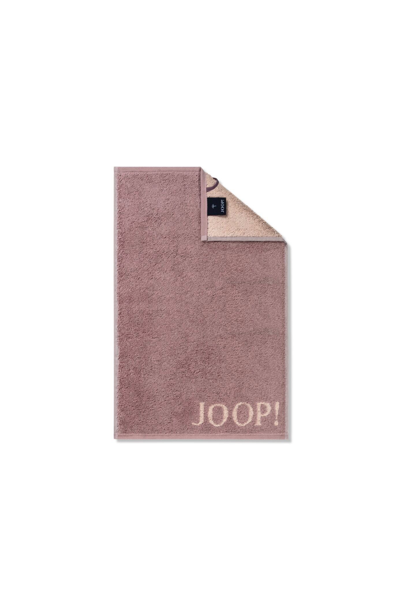 Joop! Gästetuch-Set, CLASSIC LIVING DOUBLEFACE (3-St) Textil Rose Gästehandtücher - JOOP!