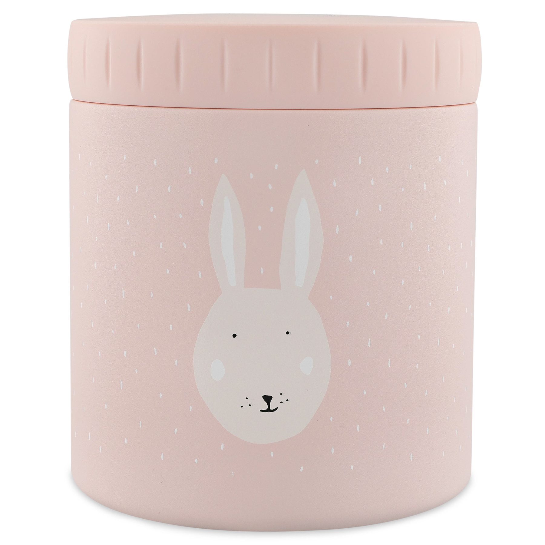 Trixie Baby Lunchbox Trixie Isolierbehälter Lunchbox aus Edelstahl Mrs Rabbit Hase rosa