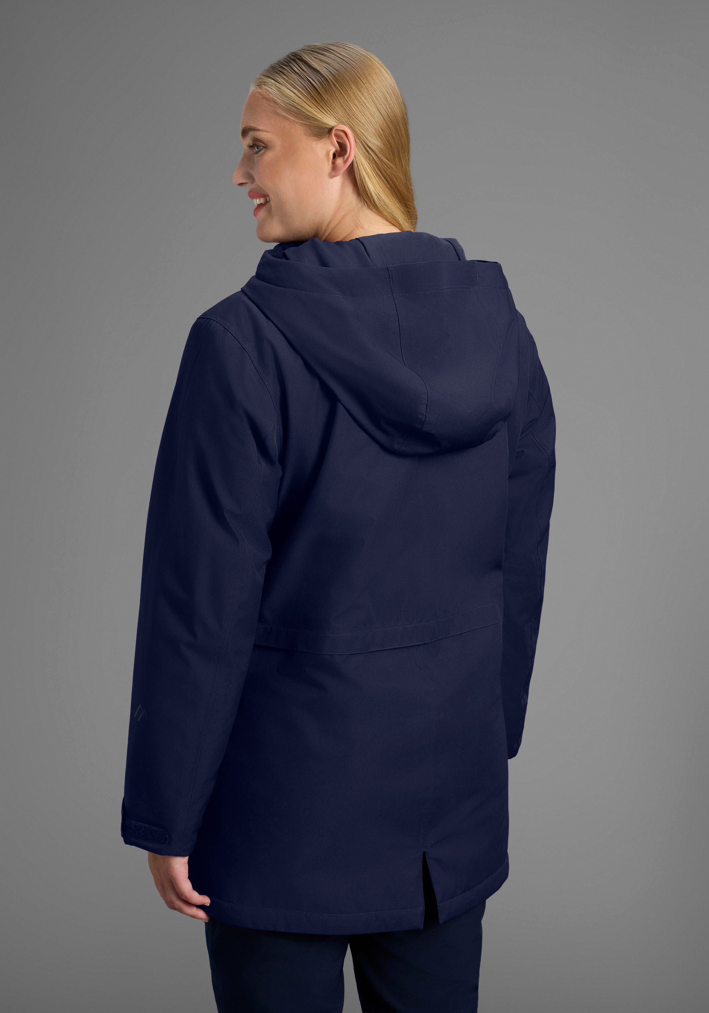 Maier Sports Winterjacke DA-MANTEL MTEX EL. LISBON COAT wasser- und winddicht, atmungsaktives Material, aus Polyester