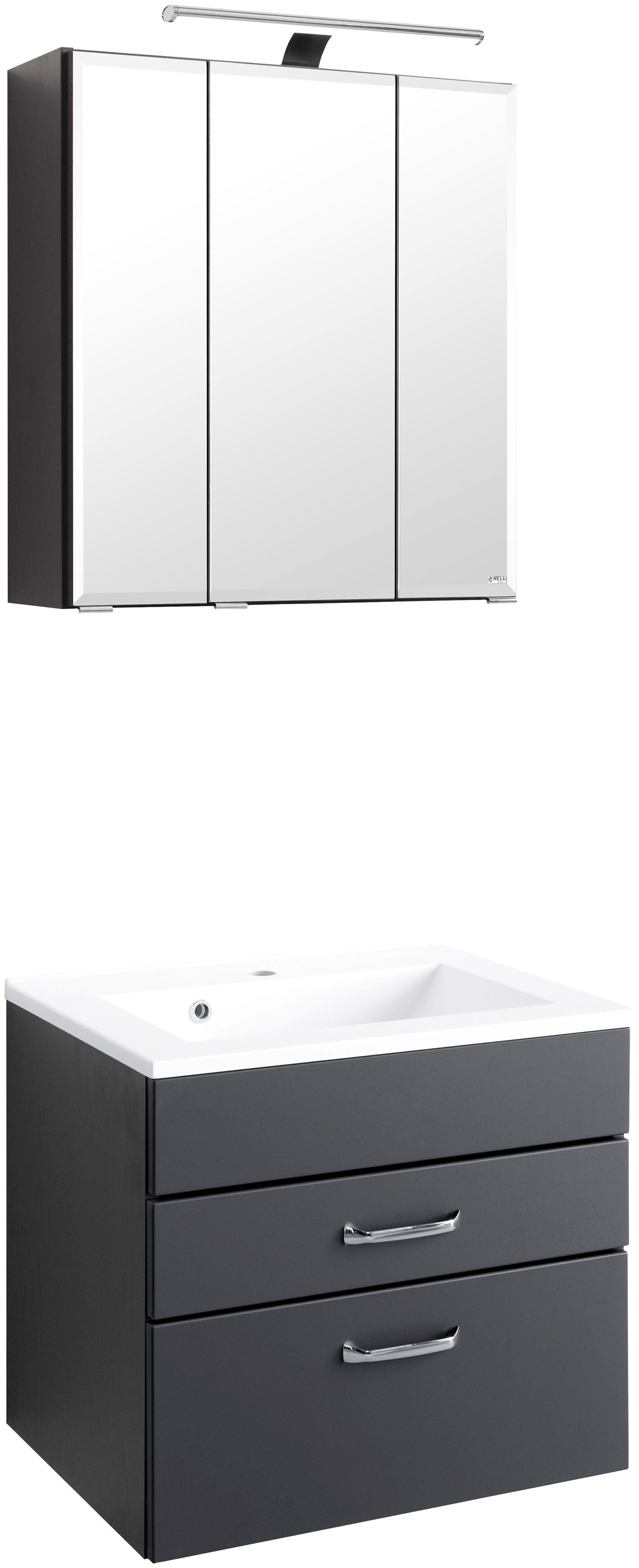 HELD MÖBEL Badmöbel Set »Fontana«, Breite 60 cm | OTTO pheld moebel waschtisch fontana breite